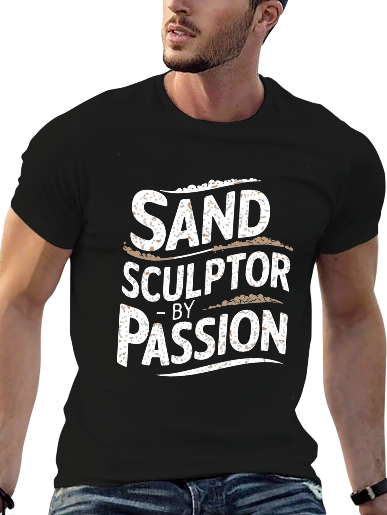 Sand Sculptor Passion Black T-Shirt
