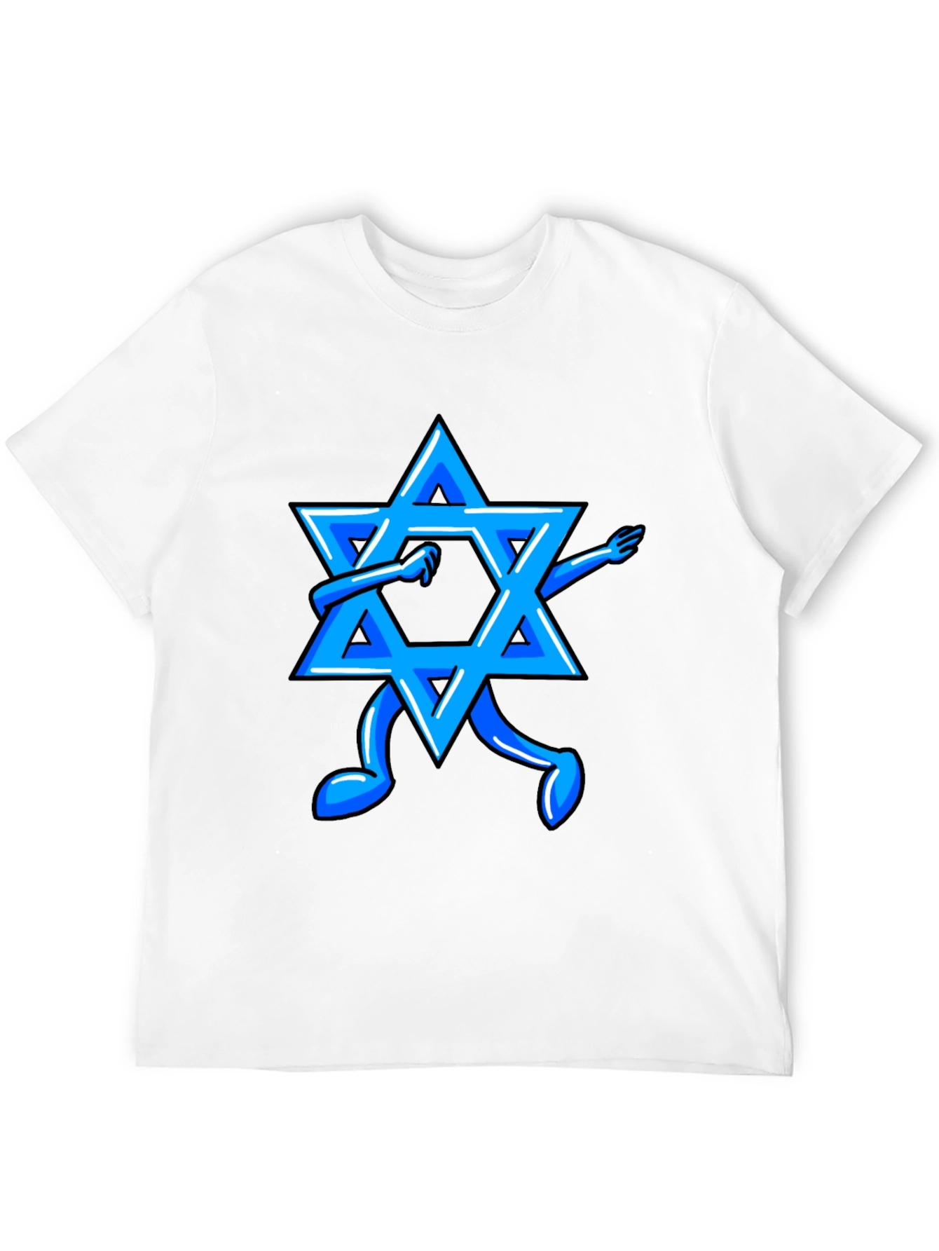 Dabbing Star of David Graphic Tee