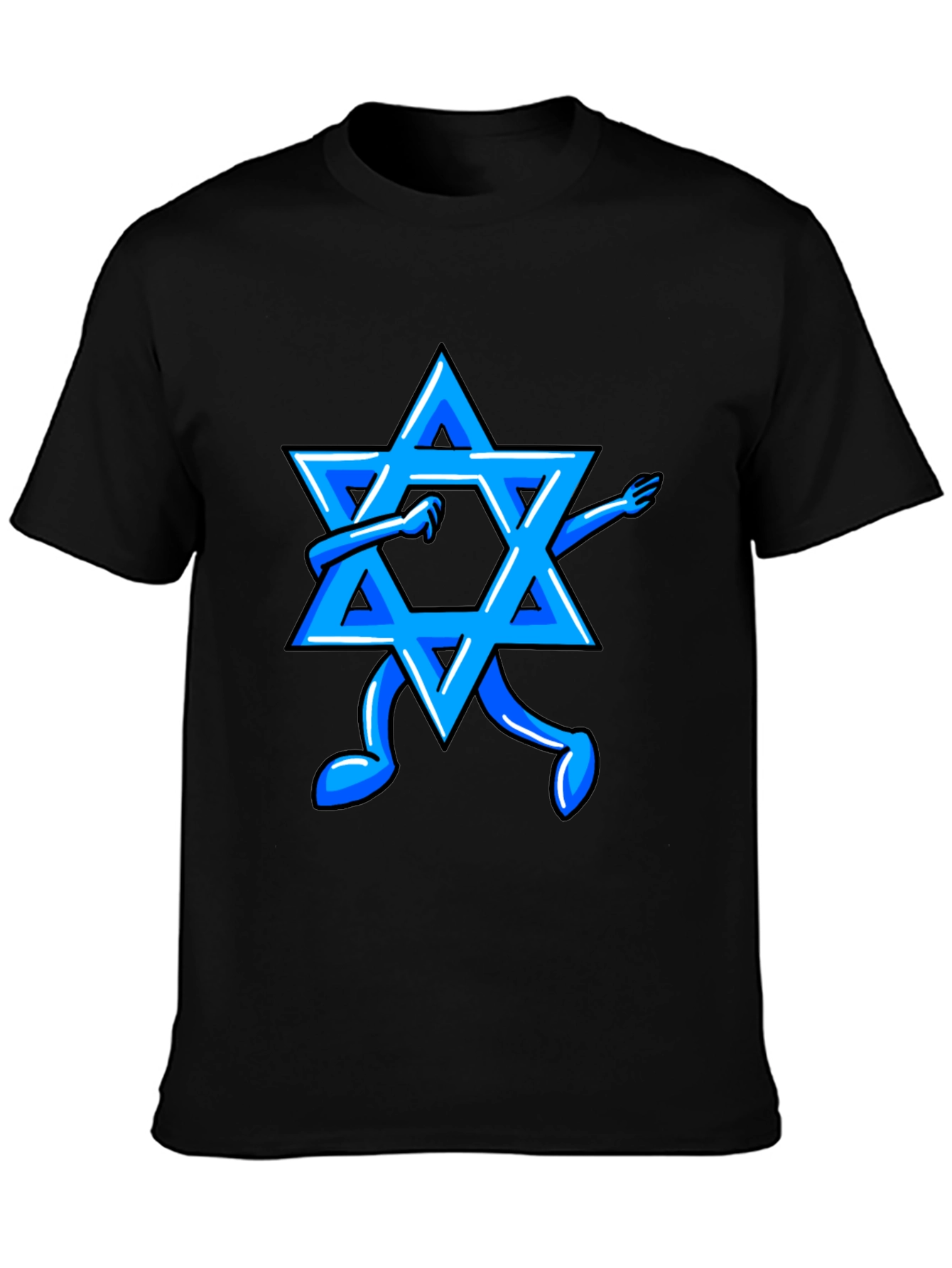 Dabbing Star of David Graphic Tee