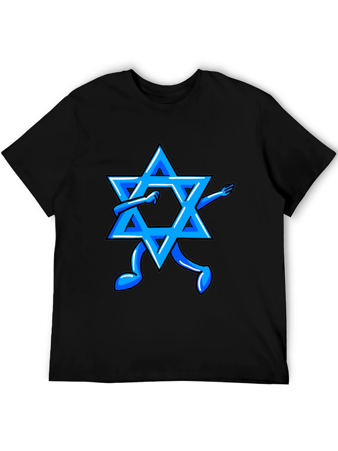 Dabbing Star of David Graphic Tee
