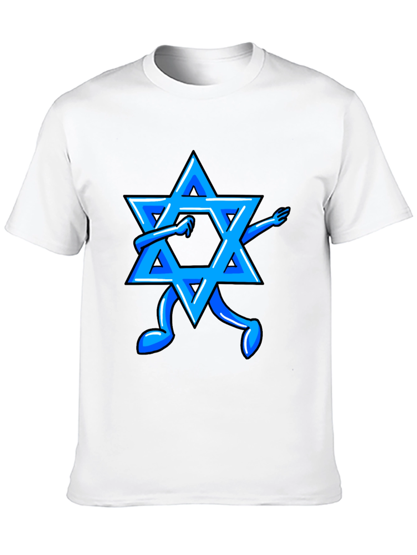 Dabbing Star of David Graphic Tee