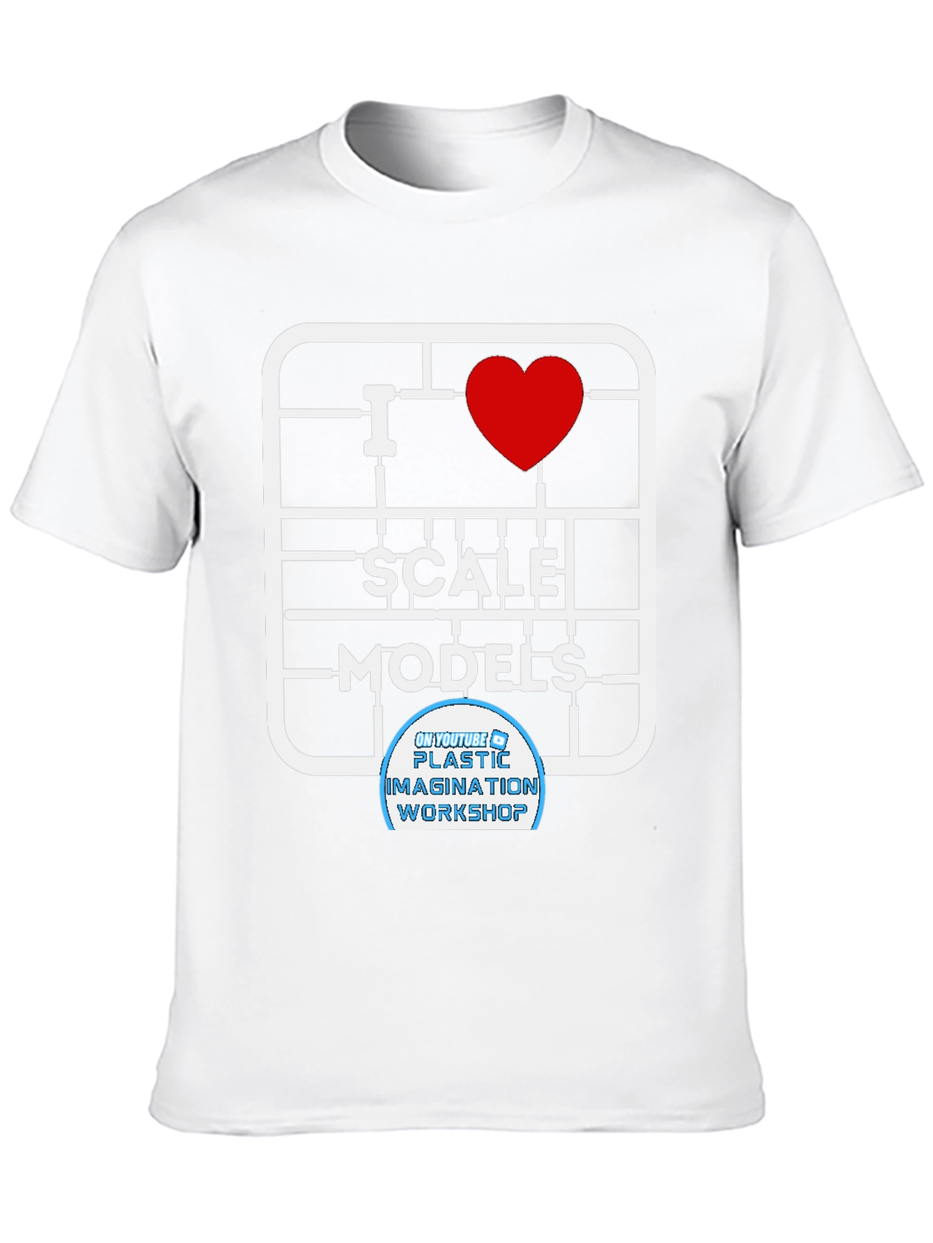 I Heart Scale Models Black T-Shirt