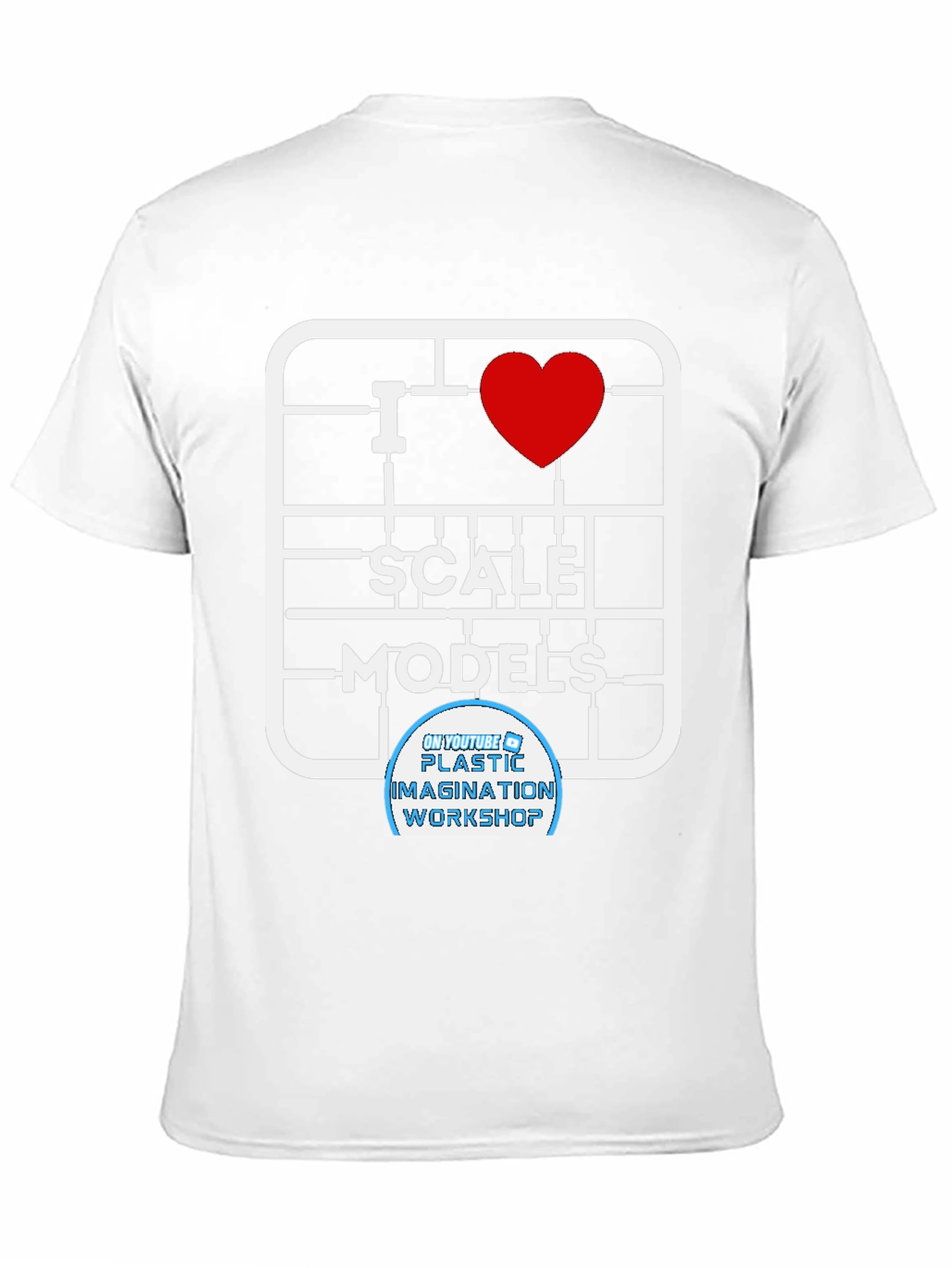 I Heart Scale Models Black T-Shirt