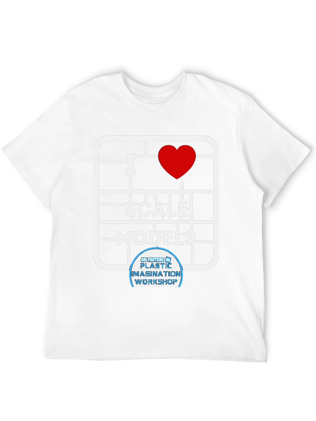 I Heart Scale Models Black T-Shirt