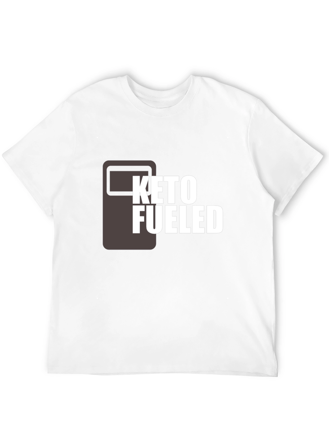 Keto Fueled Graphic T-Shirt - Black Cotton Tee