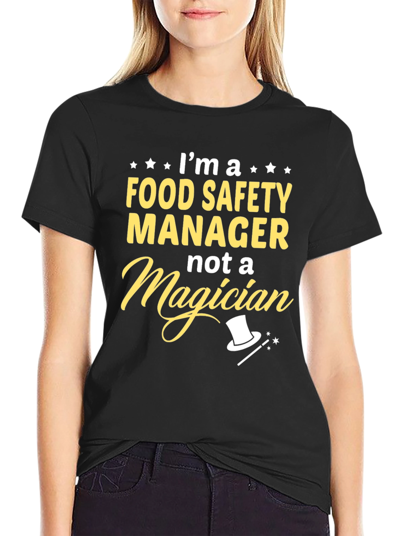 Food Safety Manager Novelty Graphic T-Shirt
