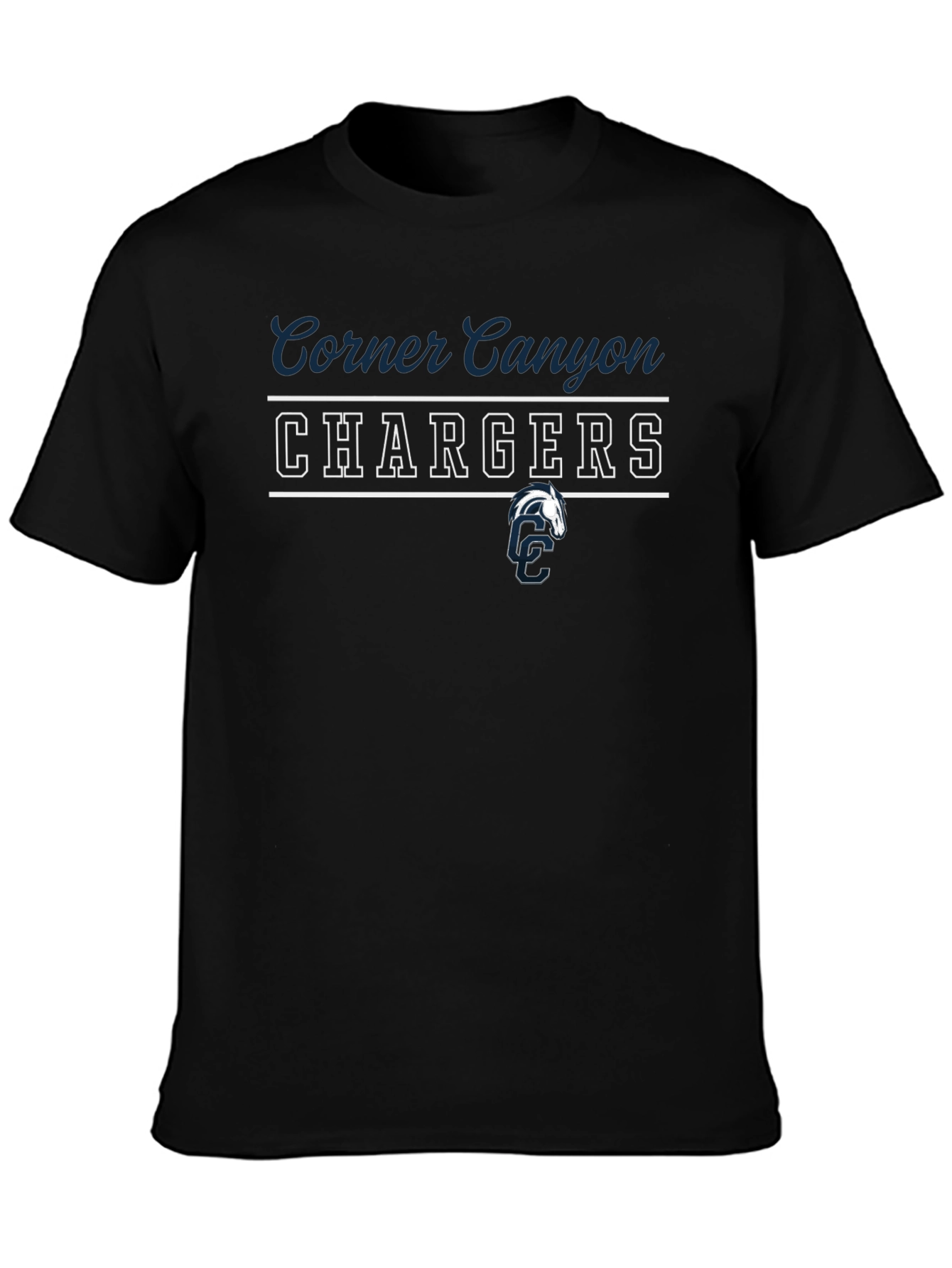 Corner Canyon Chargers Black T-Shirt