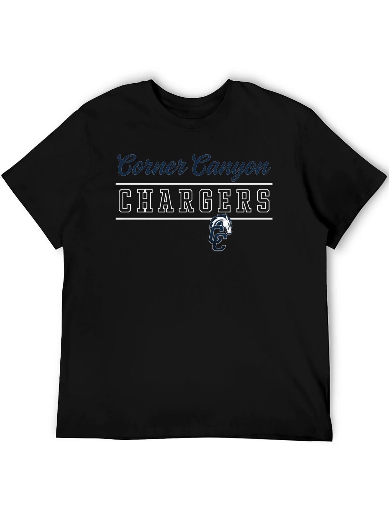 Corner Canyon Chargers Black T-Shirt