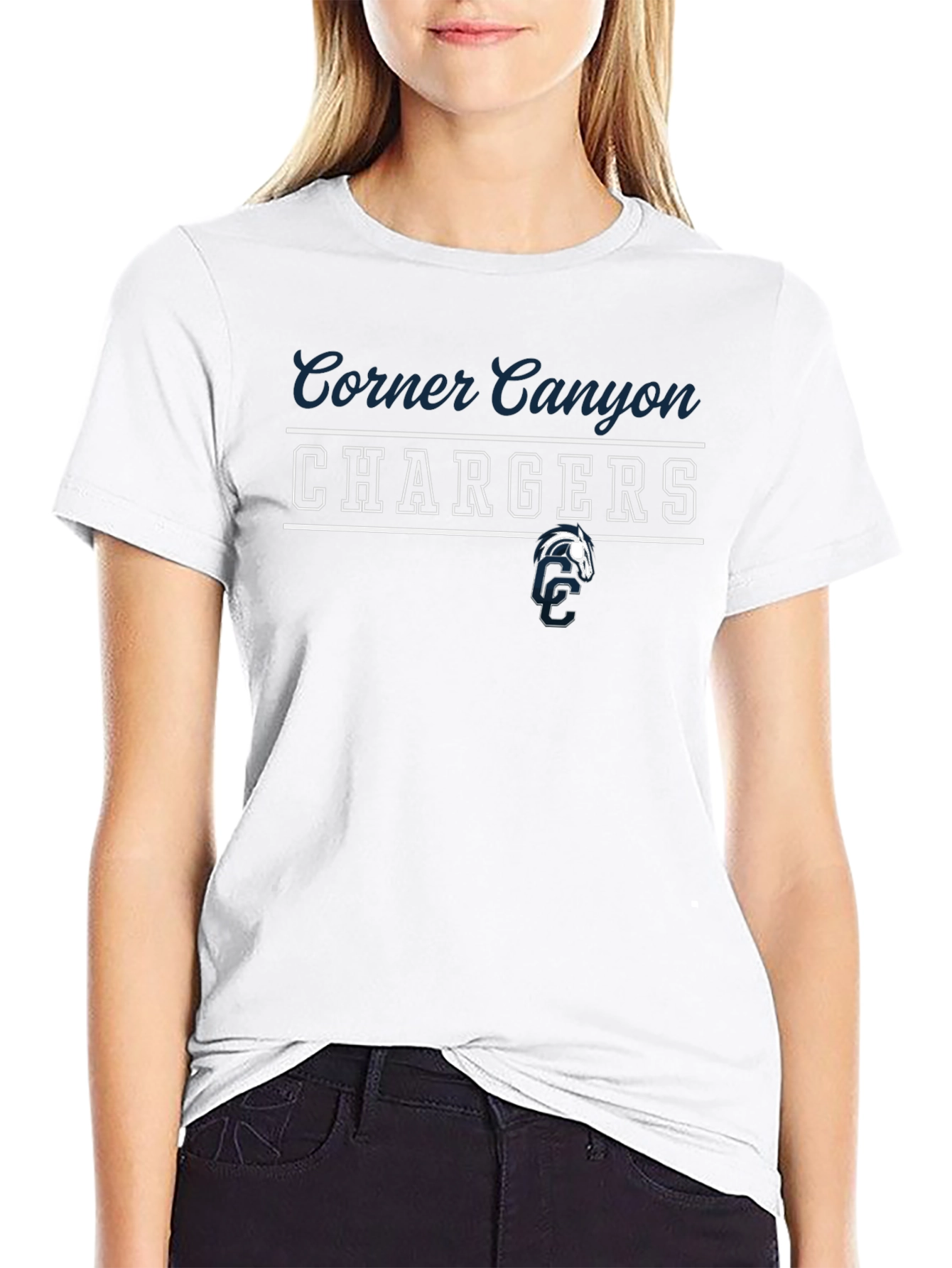 Corner Canyon Chargers Black T-Shirt