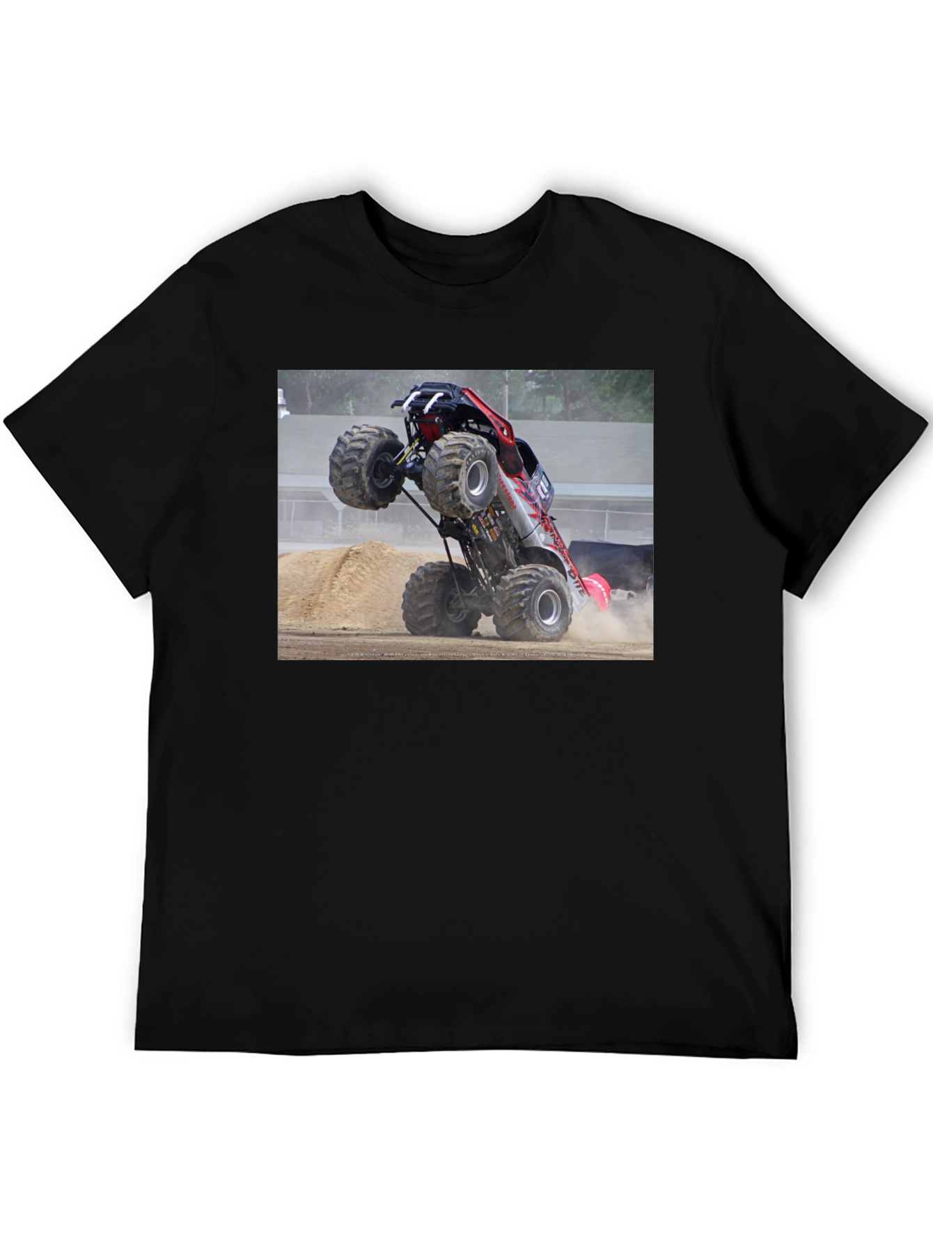Monster Truck Graphic Black T-Shirt