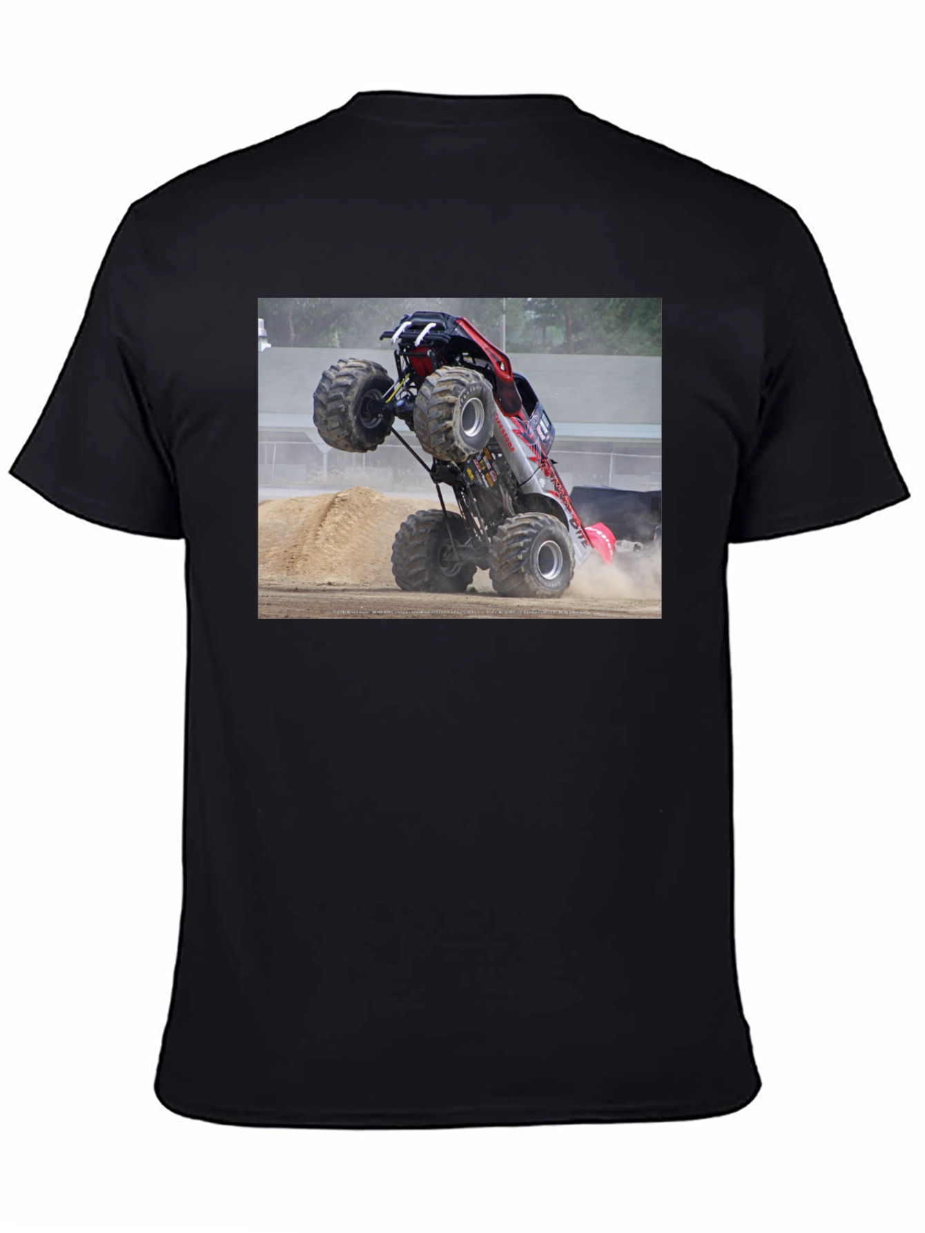 Monster Truck Graphic Black T-Shirt