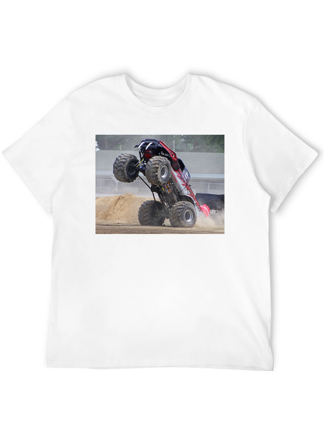 Monster Truck Graphic Black T-Shirt