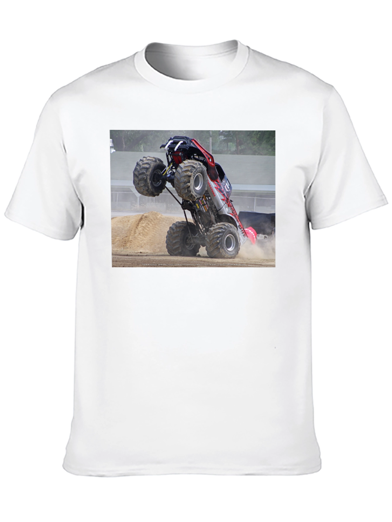 Monster Truck Graphic Black T-Shirt