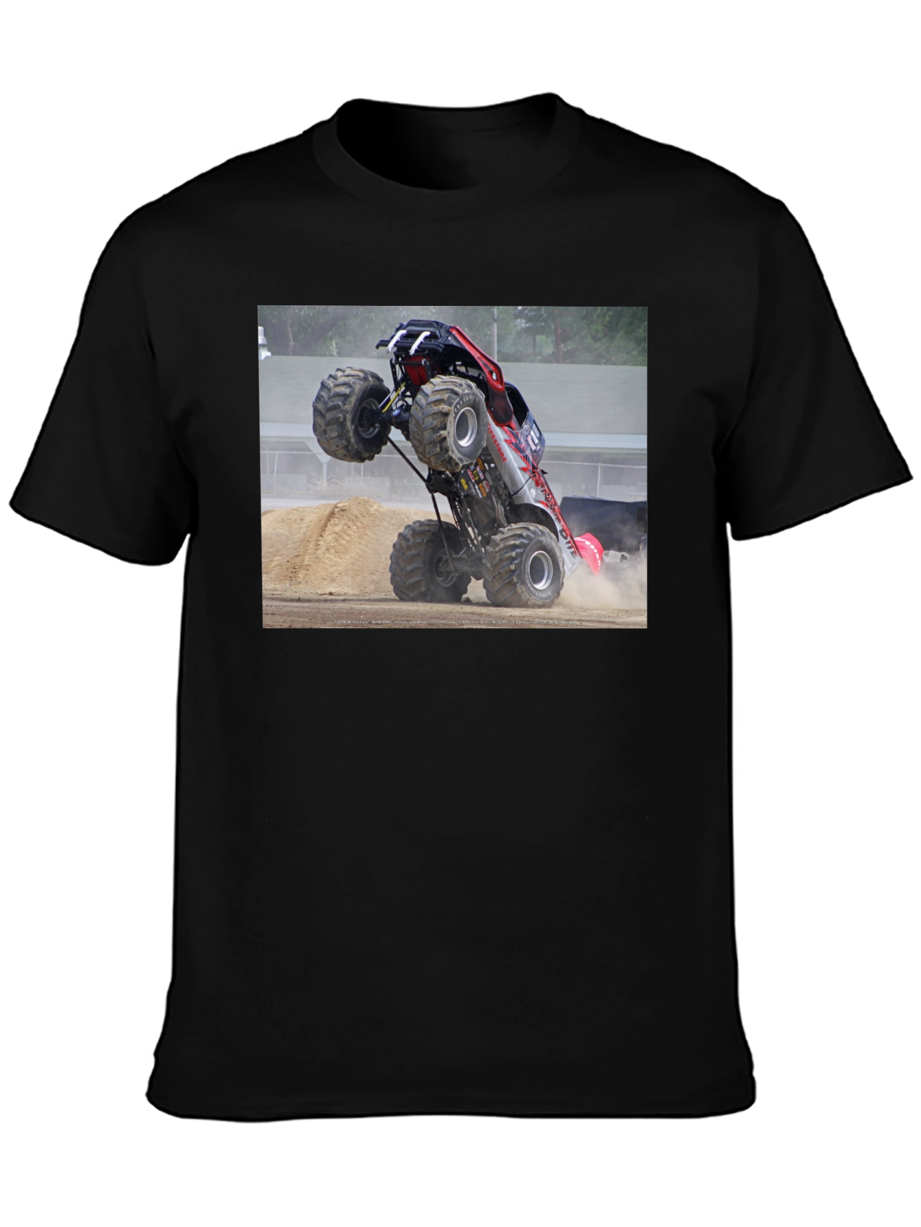 Monster Truck Graphic Black T-Shirt