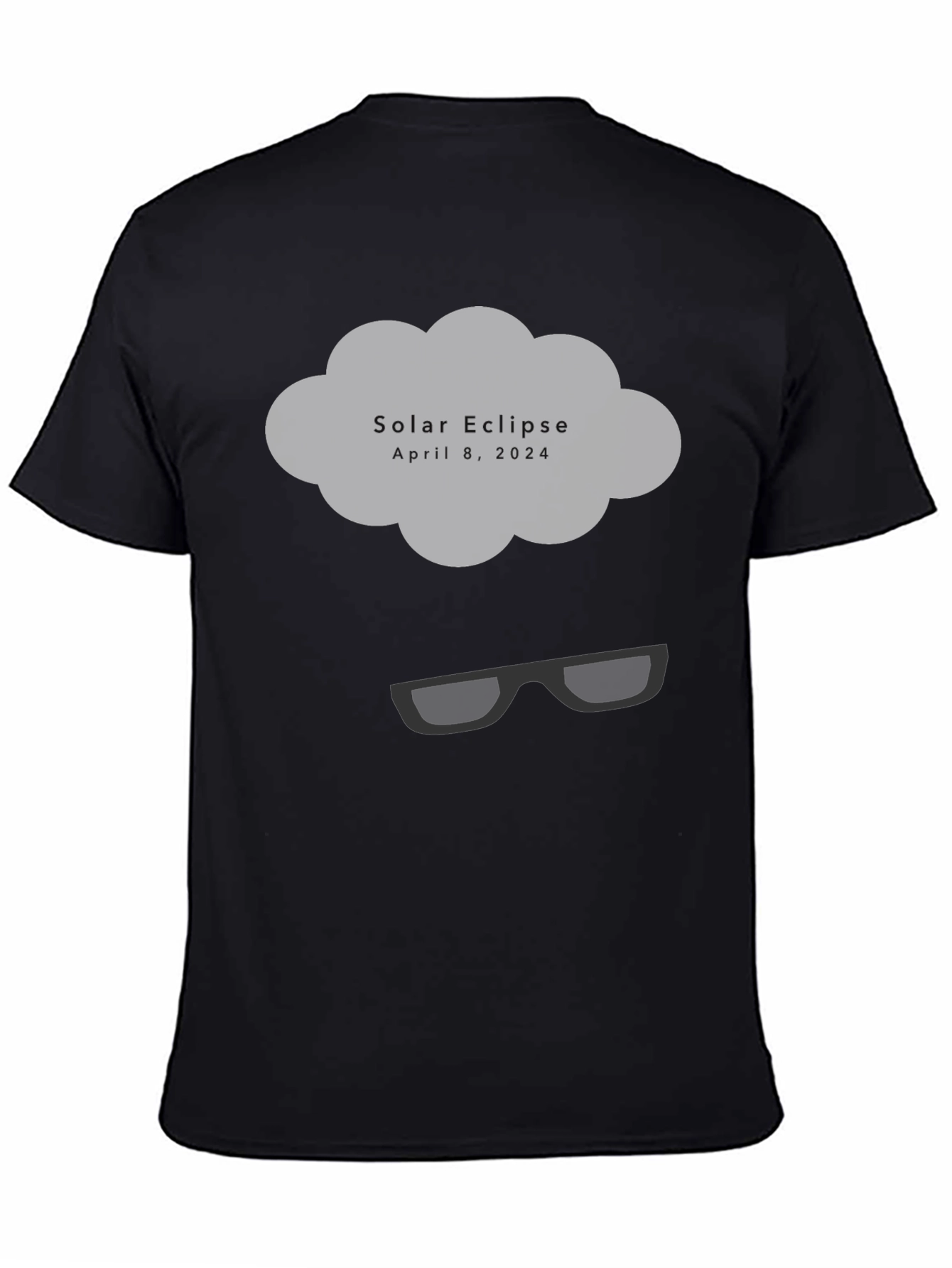 Solar Eclipse April 8 2024 Graphic T-Shirt