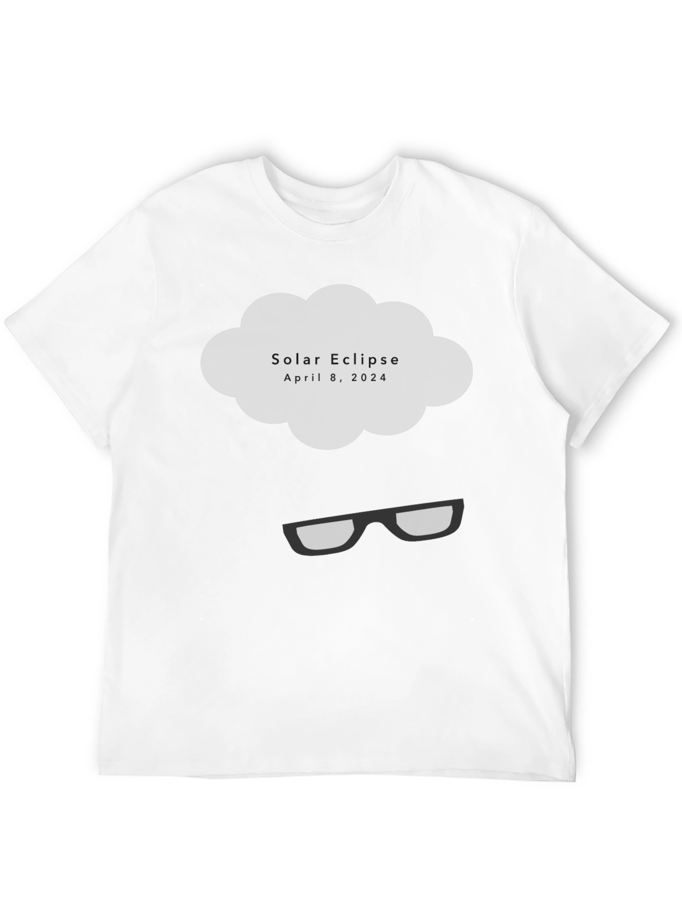 Solar Eclipse April 8 2024 Graphic T-Shirt