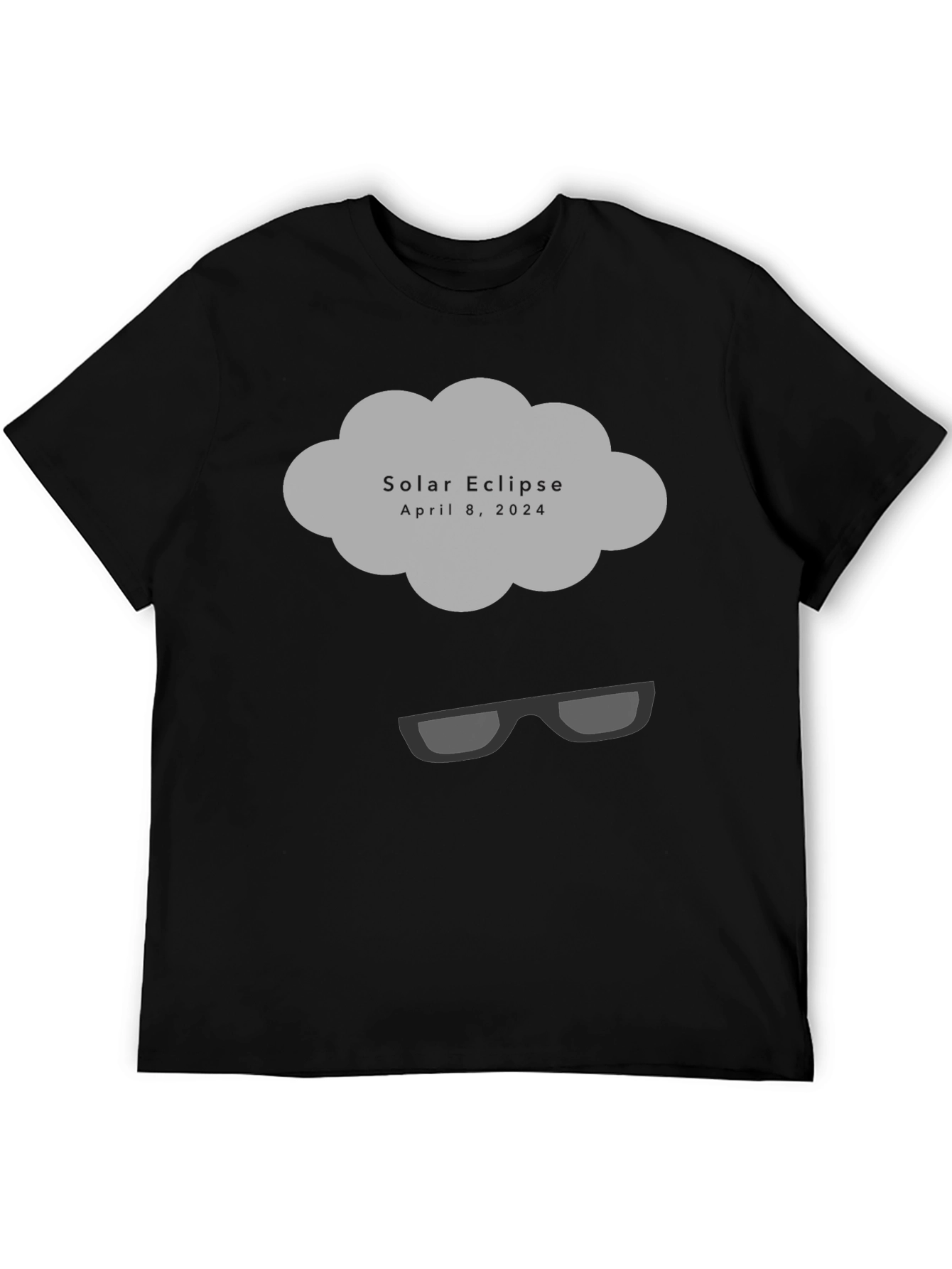 Solar Eclipse April 8 2024 Graphic T-Shirt