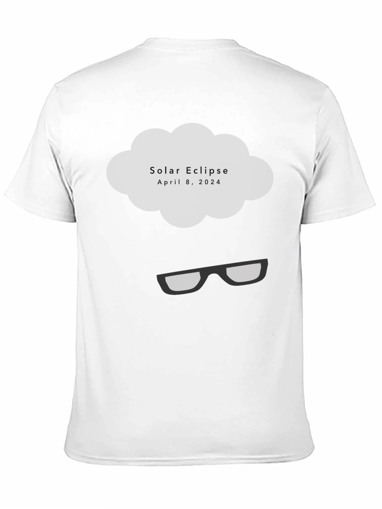 Solar Eclipse April 8 2024 Graphic T-Shirt