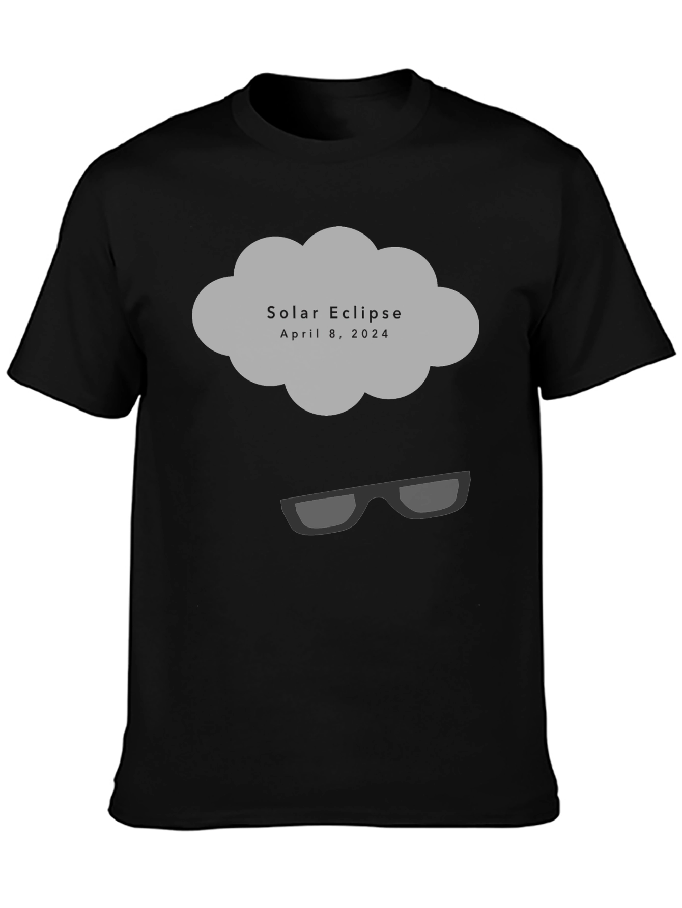 Solar Eclipse April 8 2024 Graphic T-Shirt