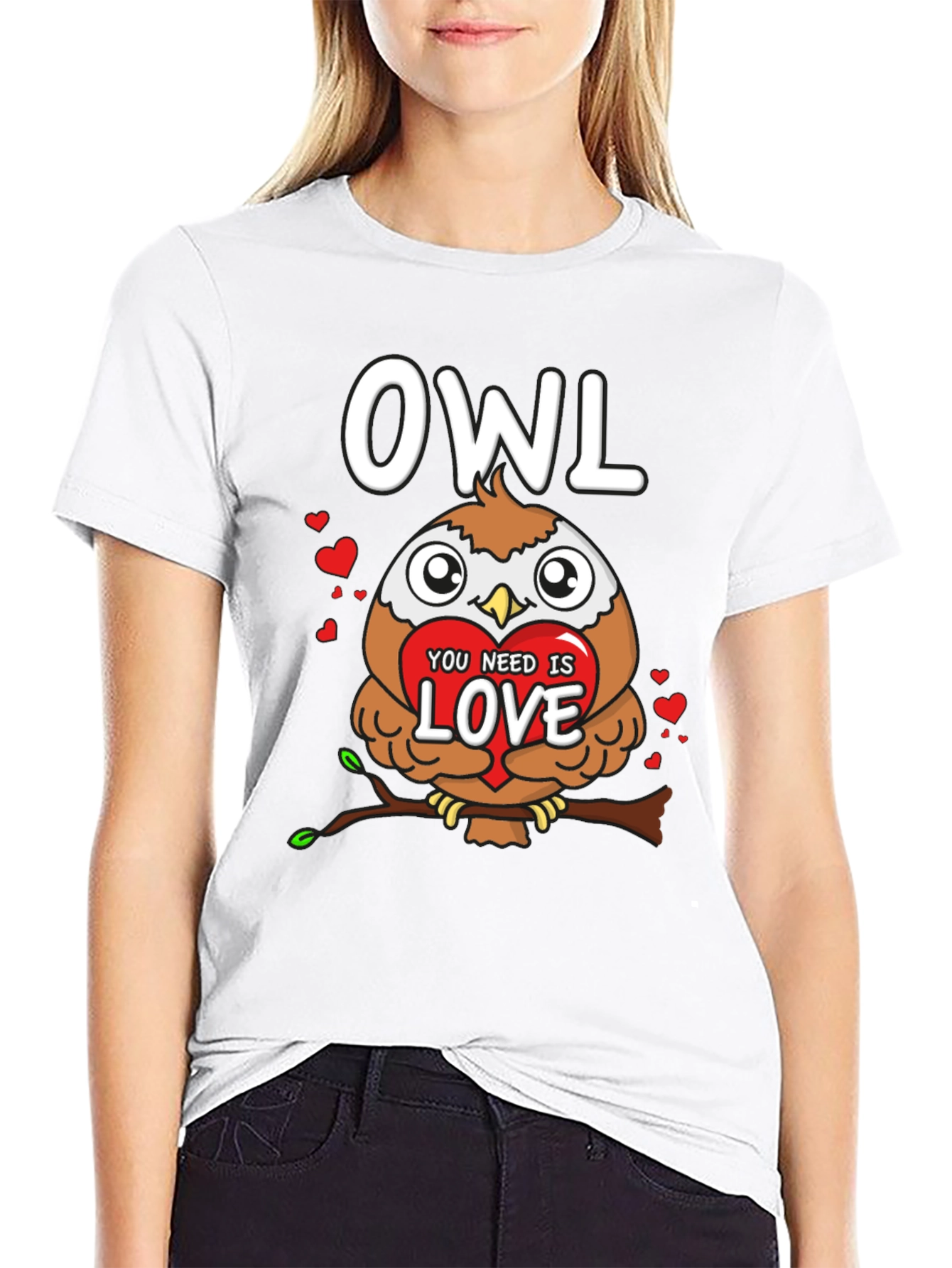 Owl You Need is Love Valentines Day T-Shirt
