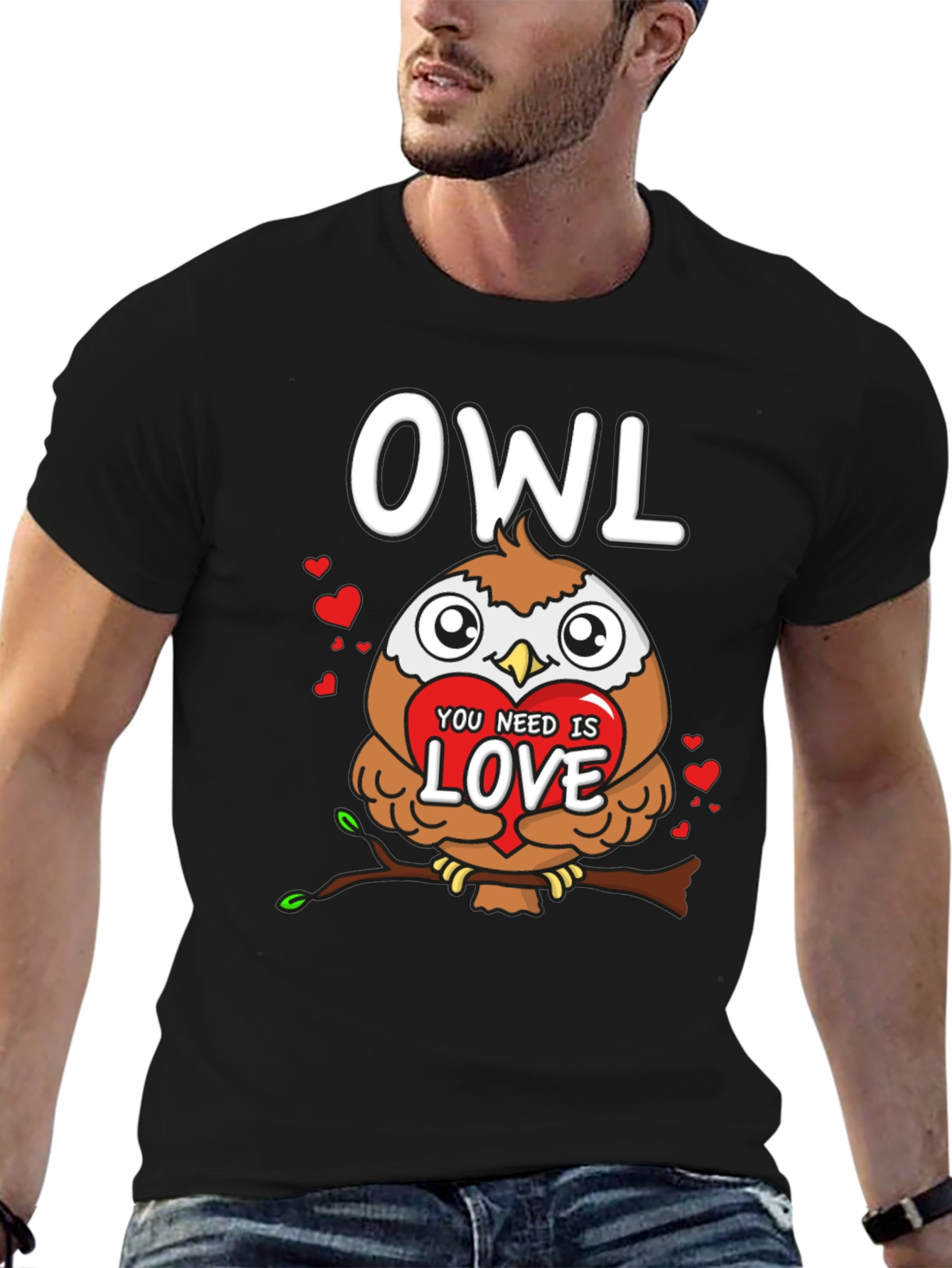 Owl You Need is Love Valentines Day T-Shirt