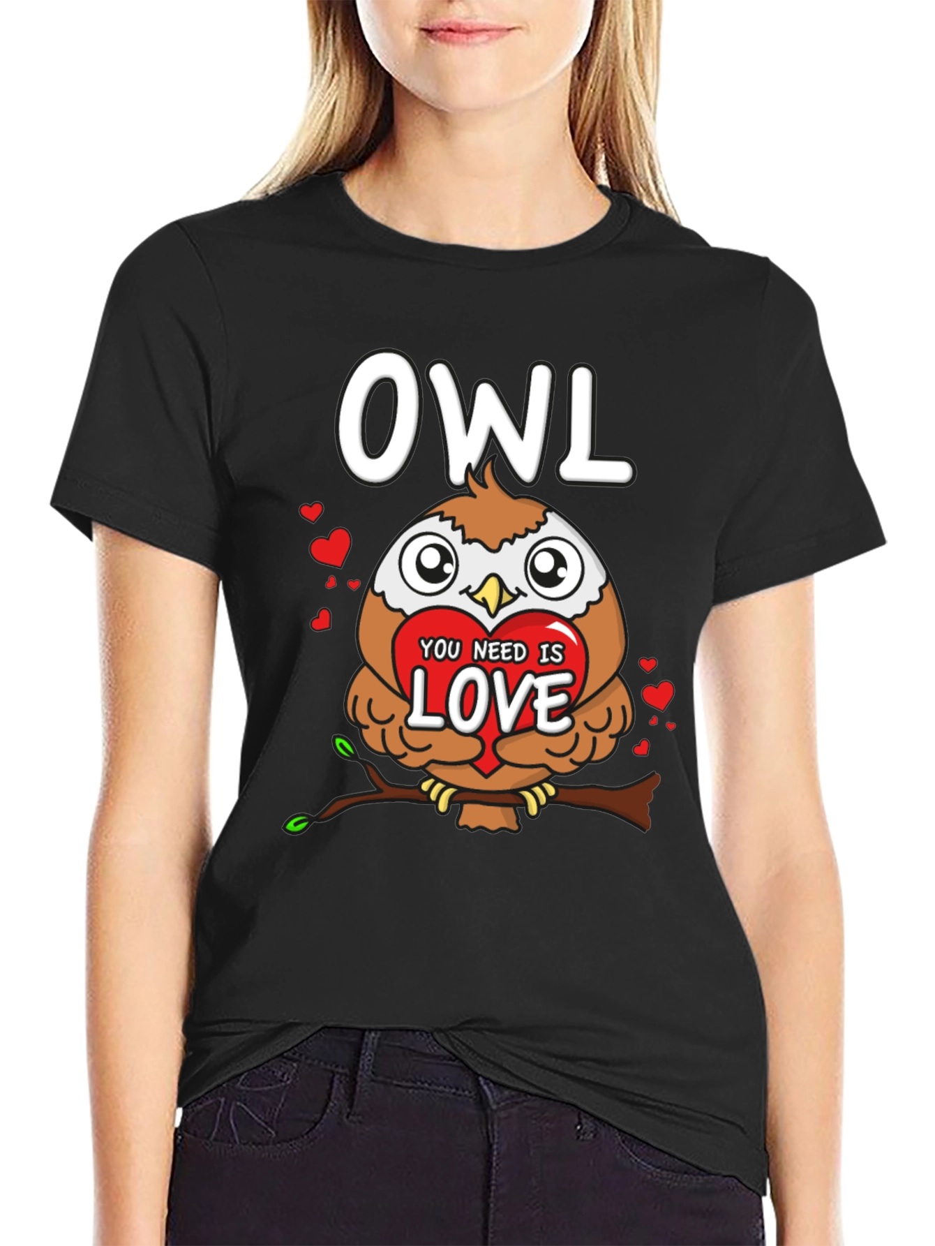 Owl You Need is Love Valentines Day T-Shirt