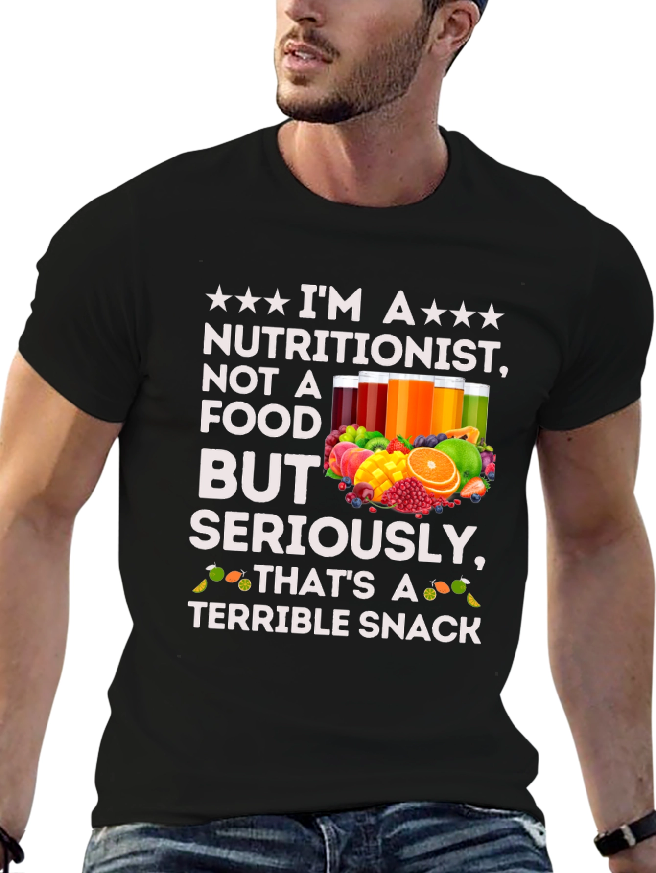 Nutritionist Terrible Snack T-Shirt - Funny Health Tee