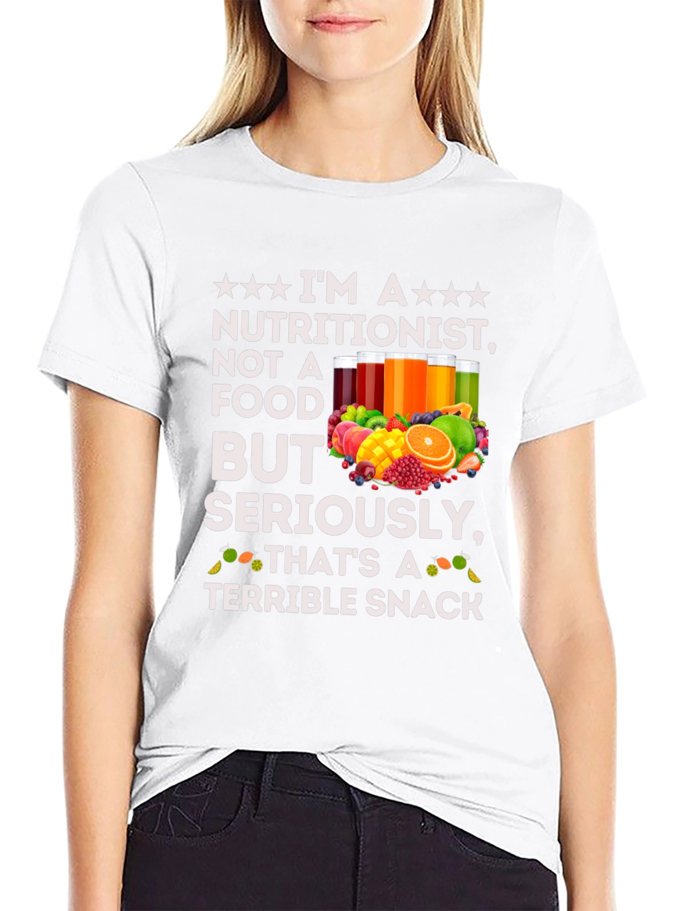 Nutritionist Terrible Snack T-Shirt - Funny Health Tee