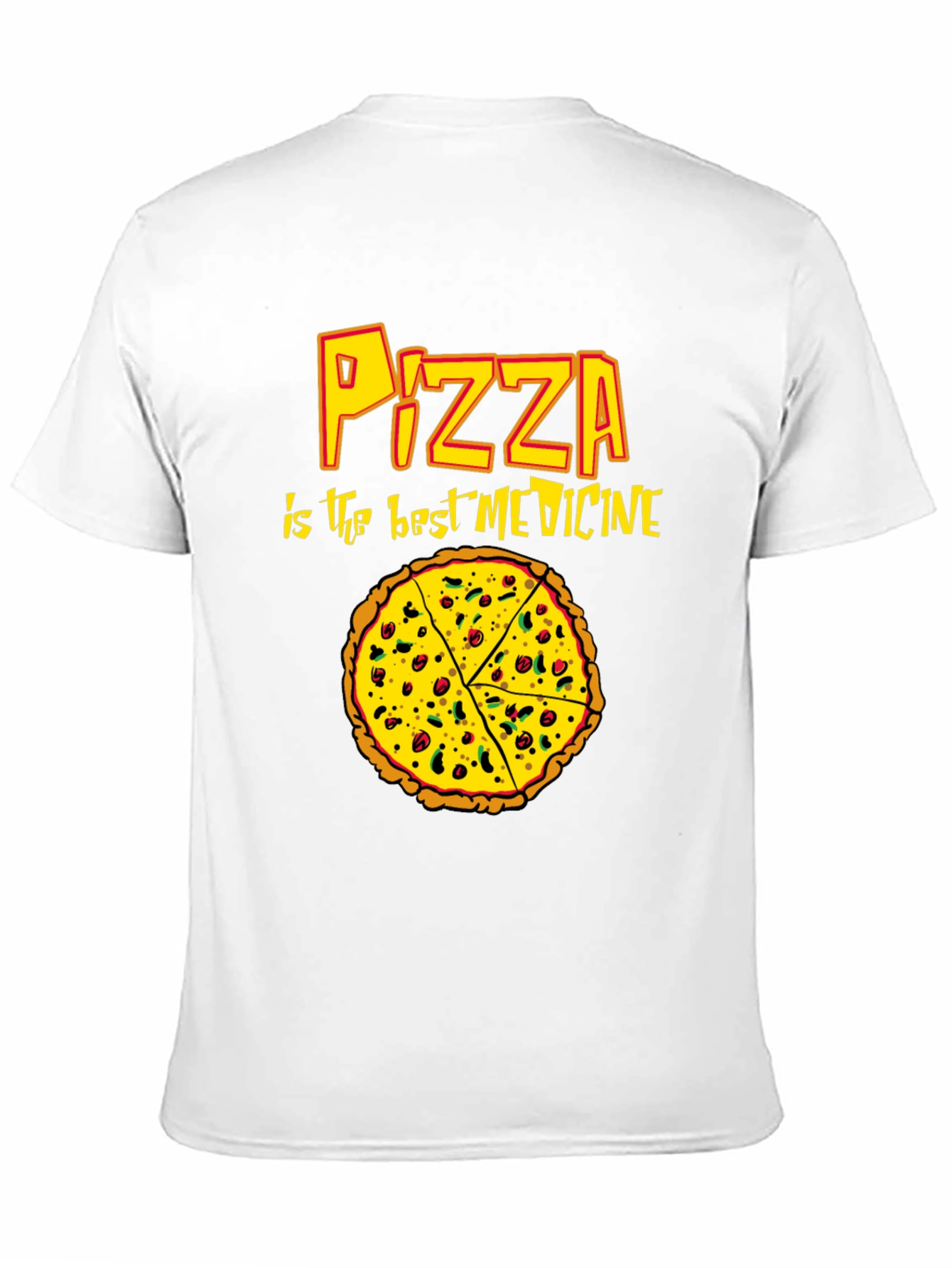 Pizza is the Best Medicine Graphic T-Shirt