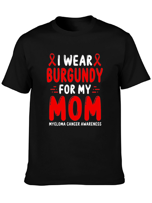Burgundy Myeloma Awareness T-Shirt