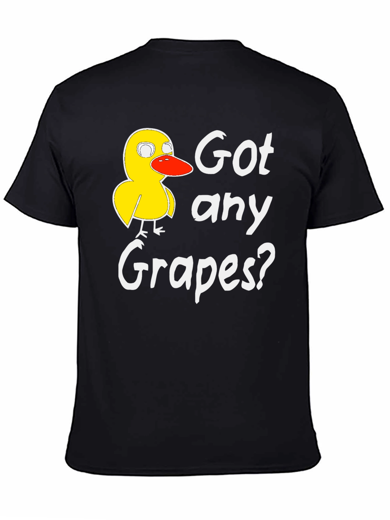 Got Any Grapes Duck Graphic T-Shirt