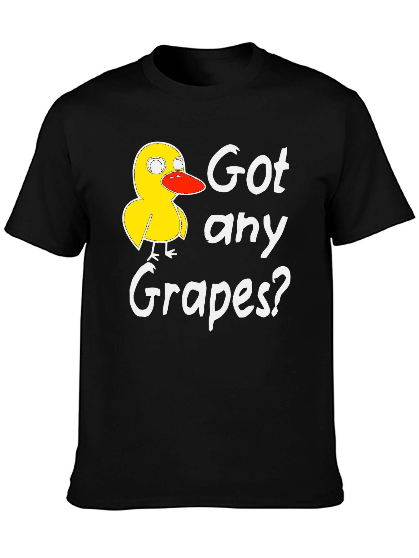 Got Any Grapes Duck Graphic T-Shirt