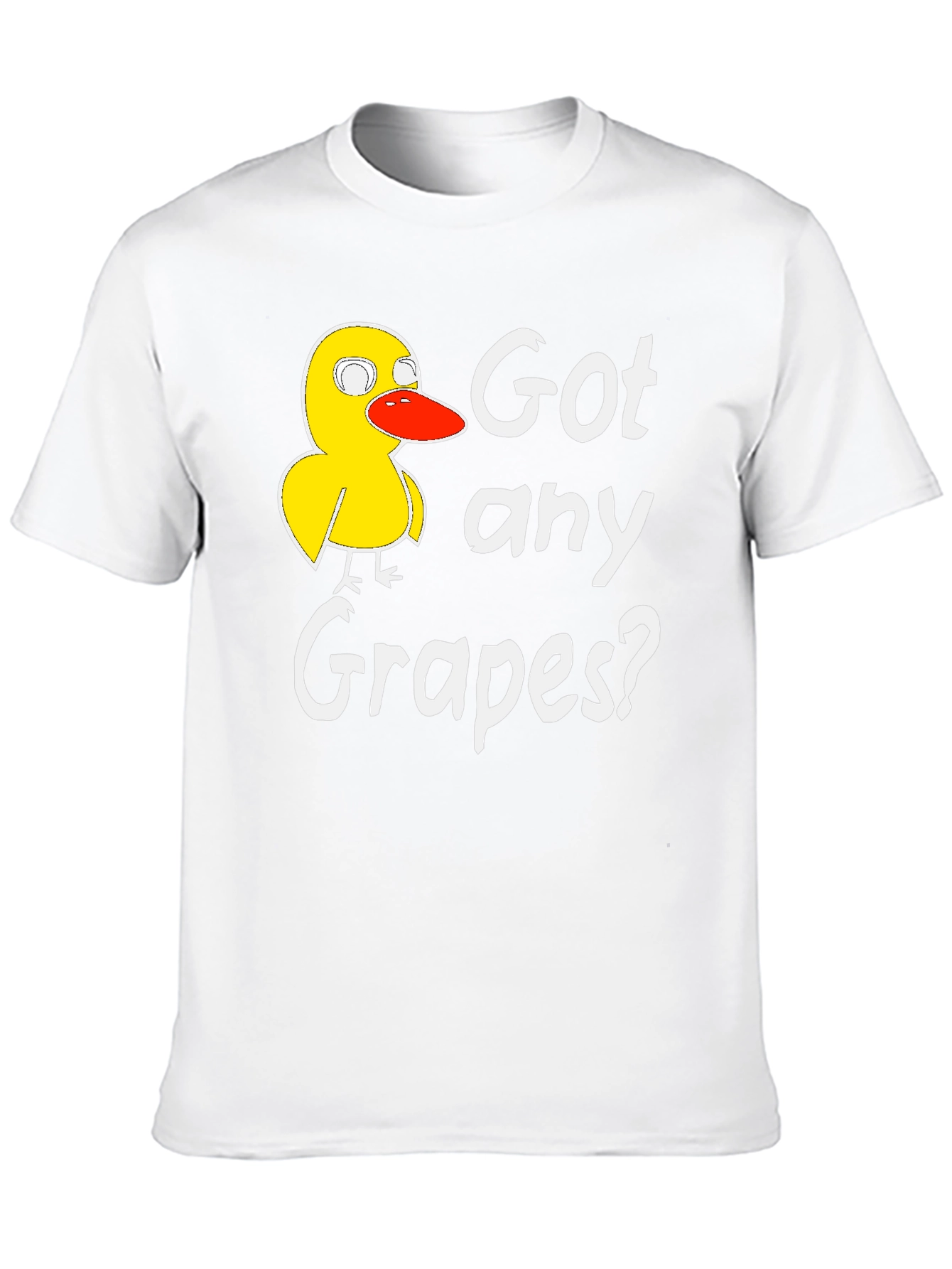 Got Any Grapes Duck Graphic T-Shirt