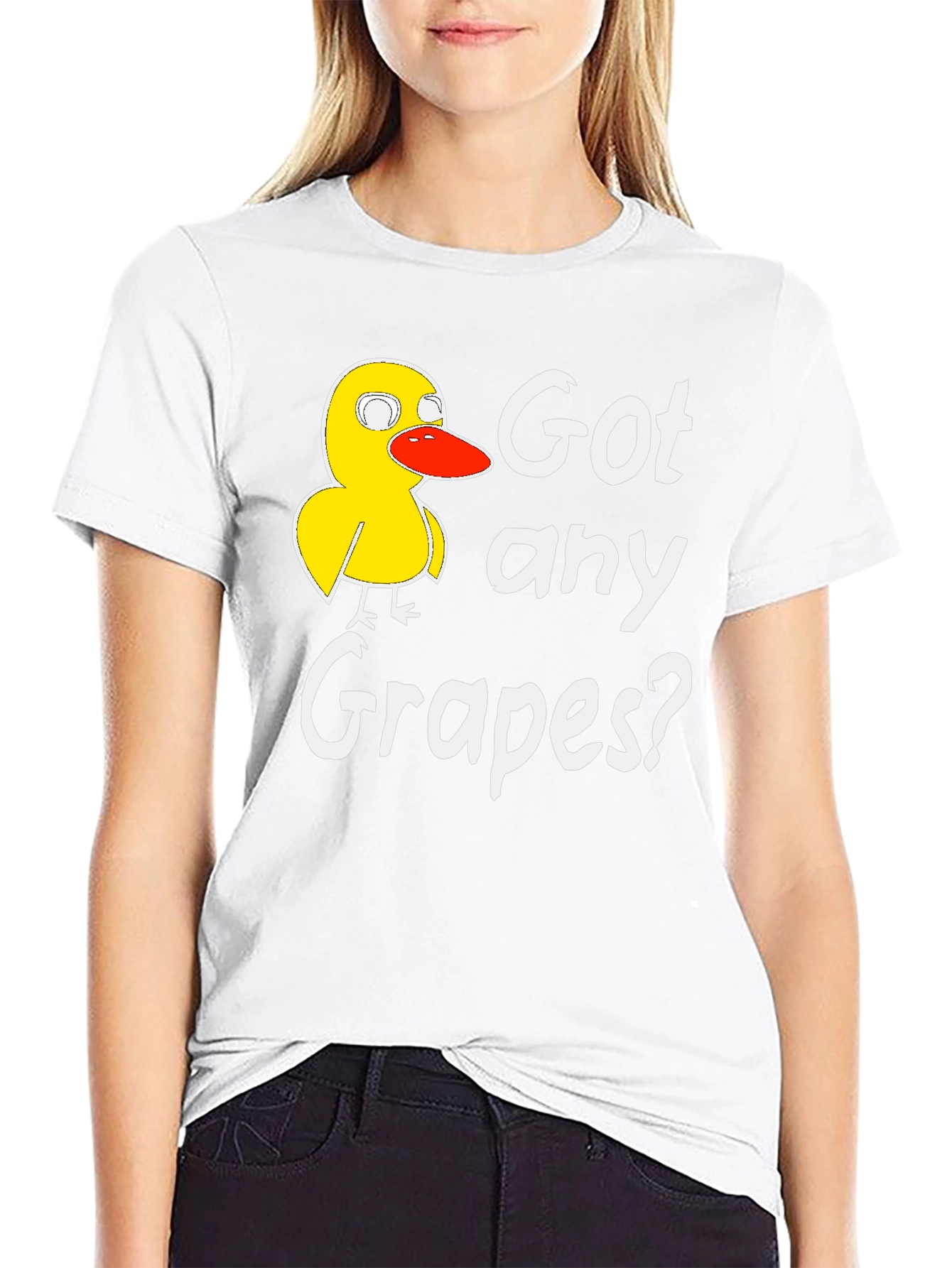 Got Any Grapes Duck Graphic T-Shirt