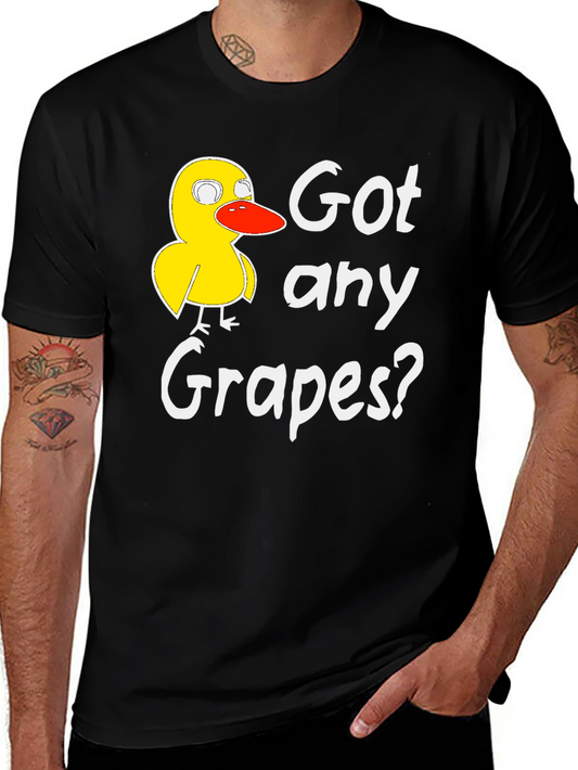Got Any Grapes Duck Graphic T-Shirt