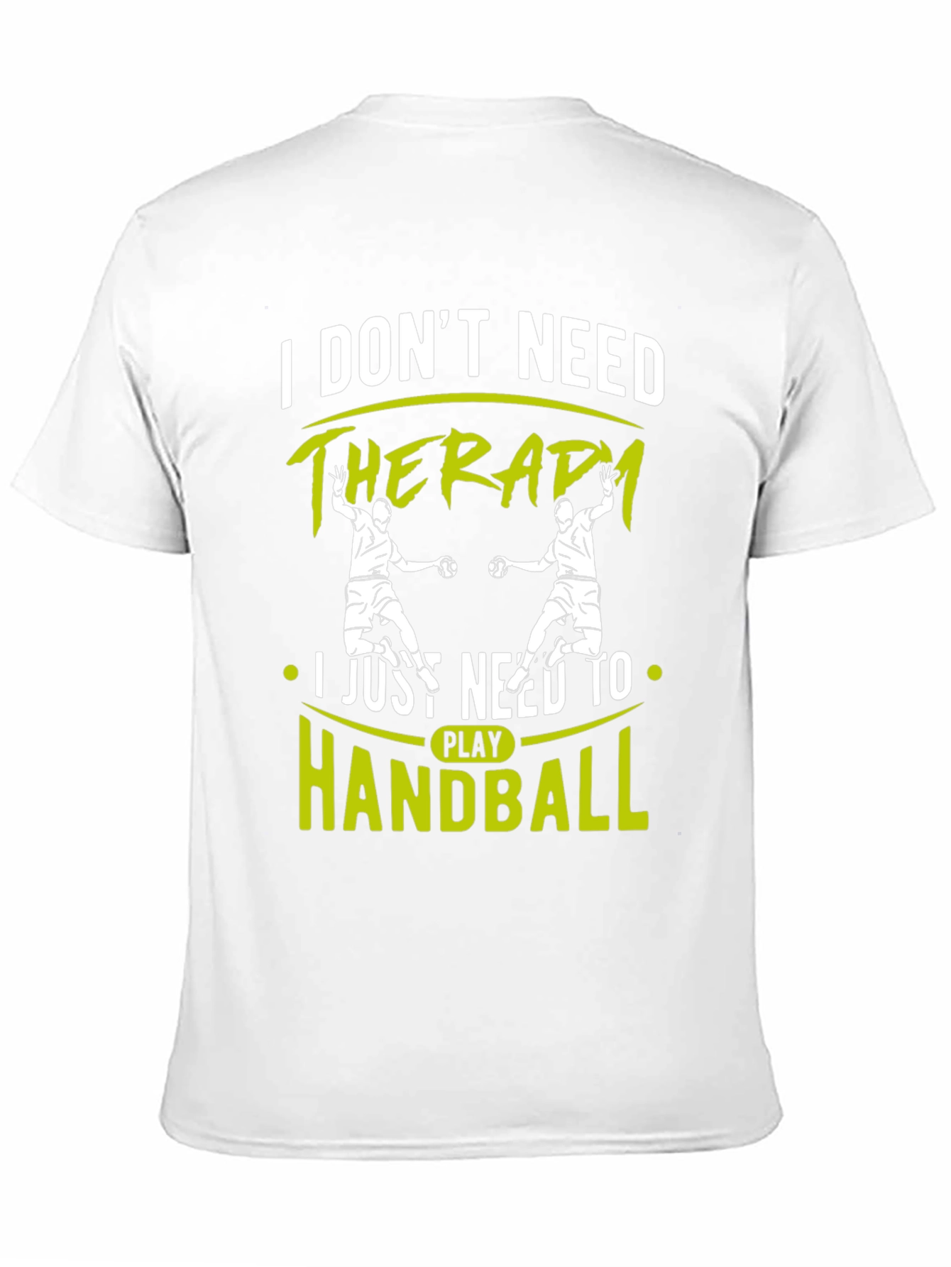 Handball Therapy Graphic Tee - Cool Sport Shirt