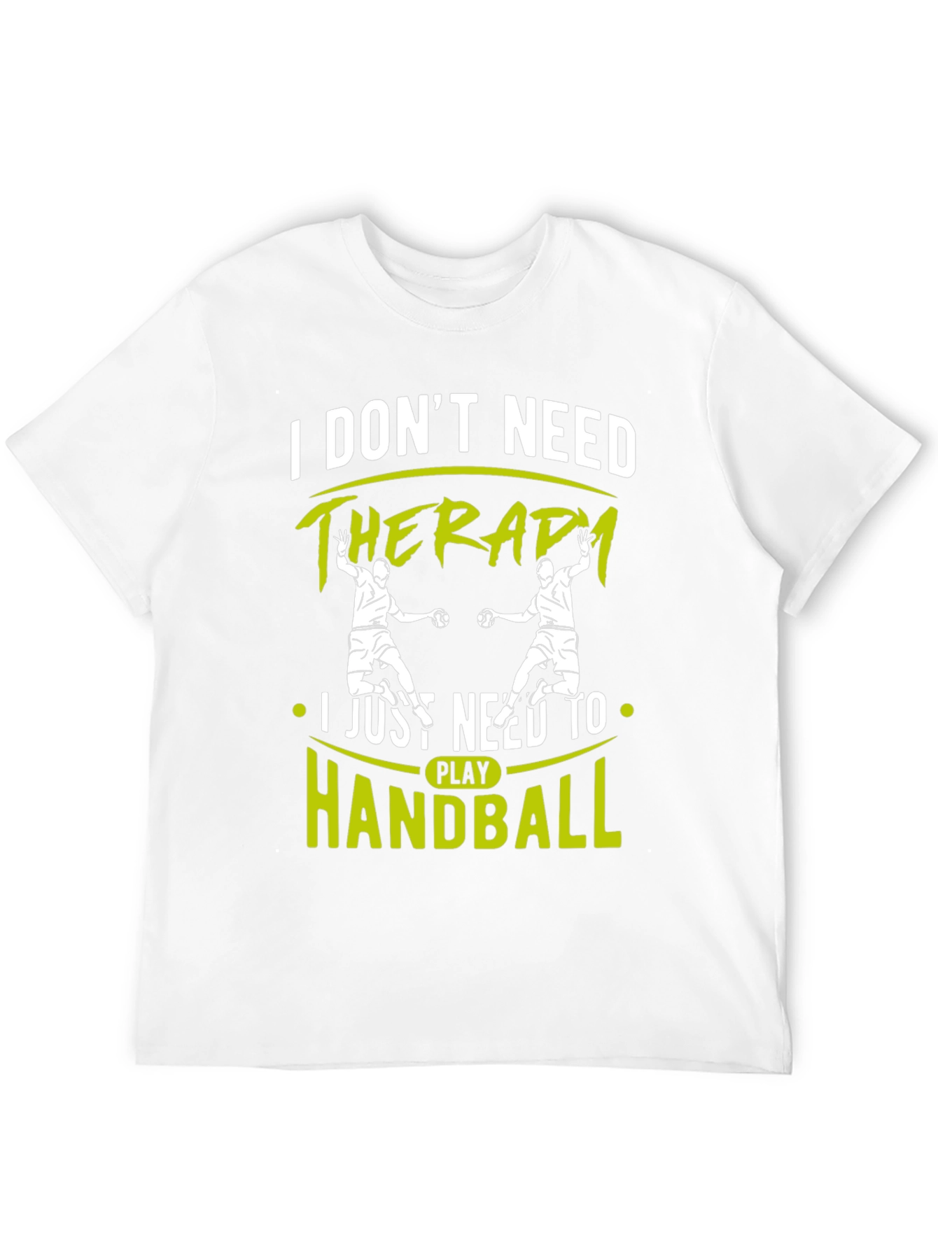 Handball Therapy Graphic Tee - Cool Sport Shirt