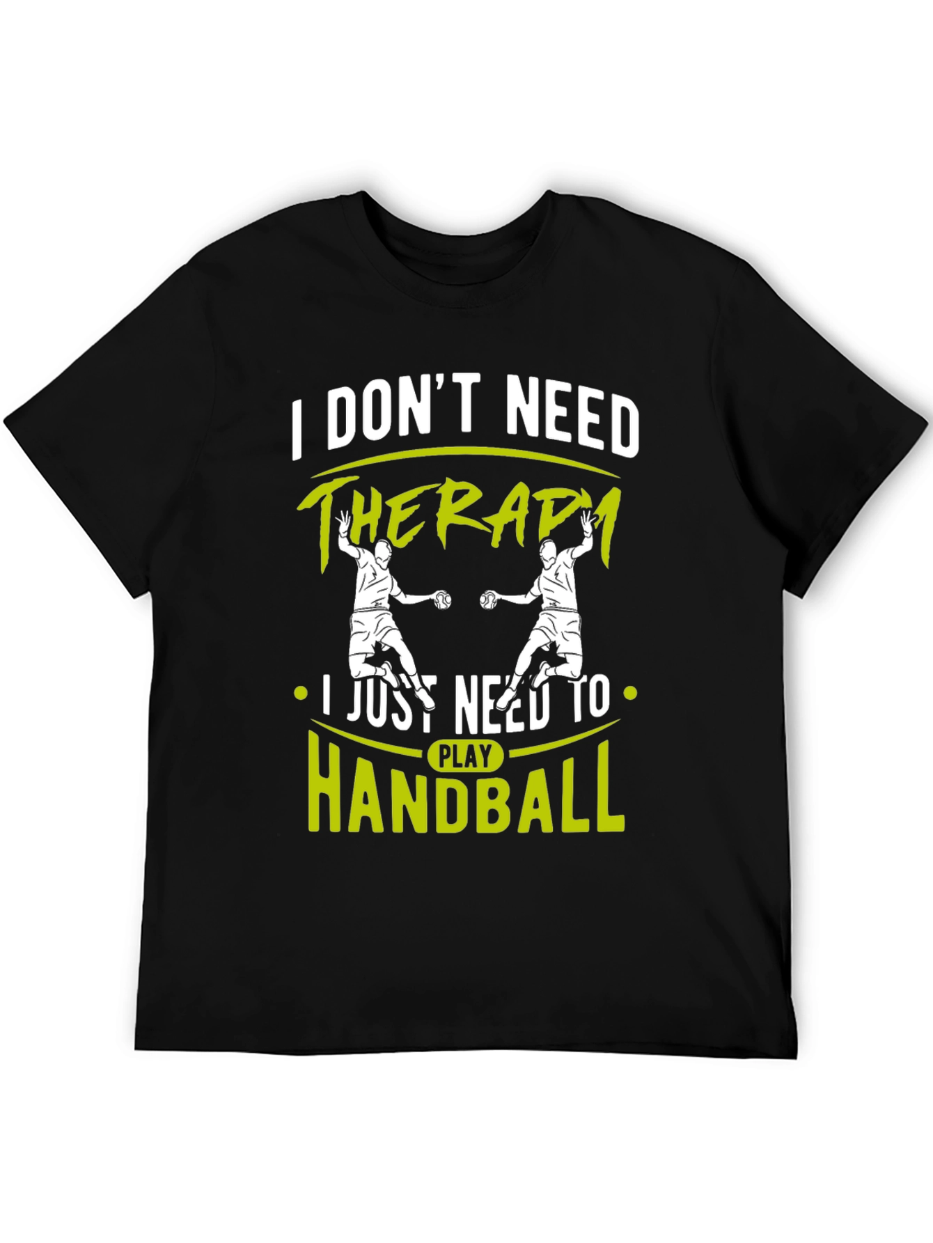 Handball Therapy Graphic Tee - Cool Sport Shirt