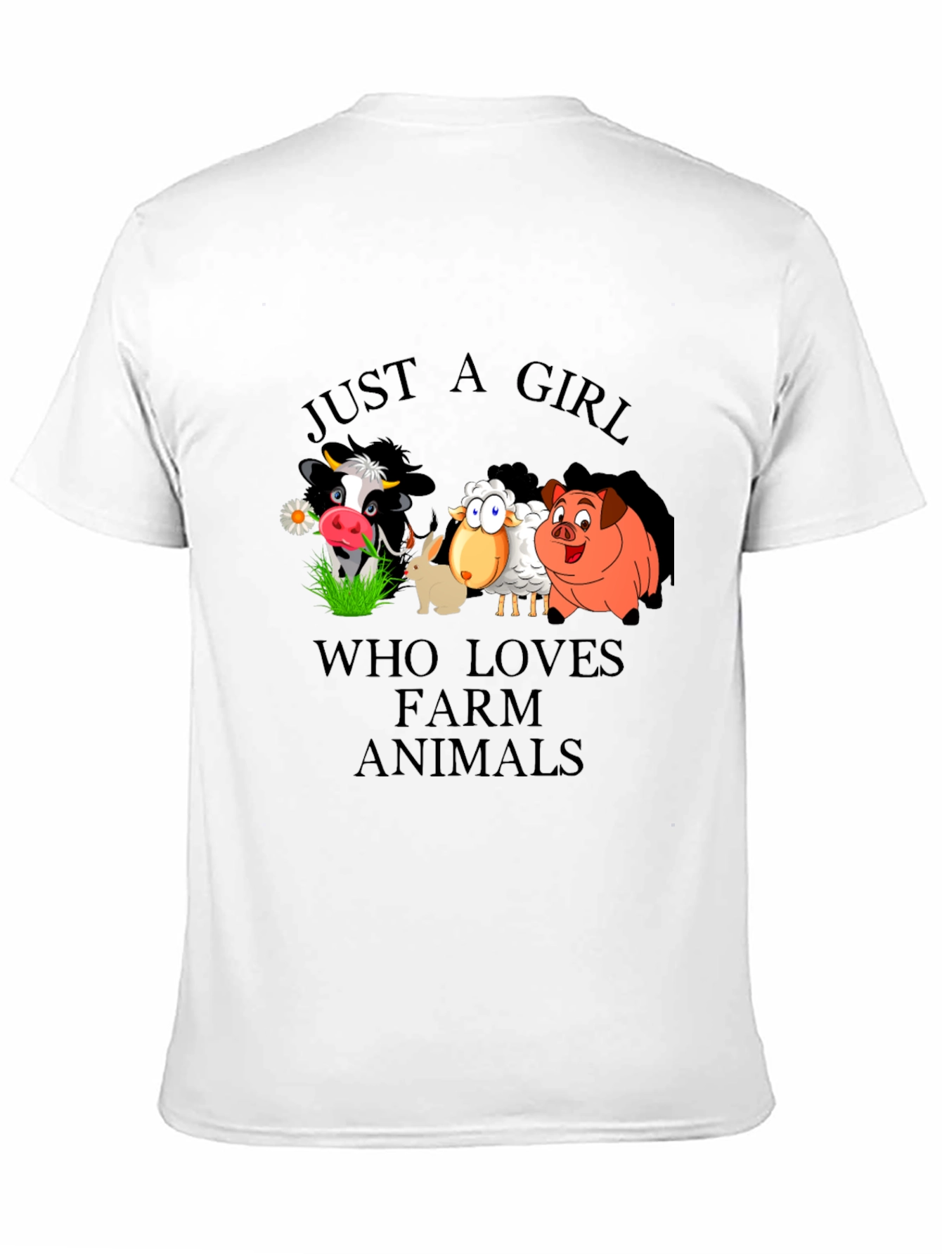 Farm Animal Lover Graphic T-Shirt