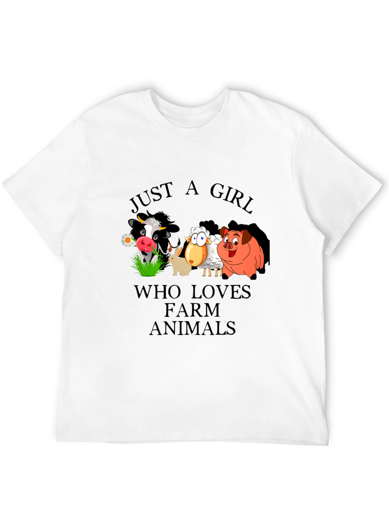 Farm Animal Lover Graphic T-Shirt