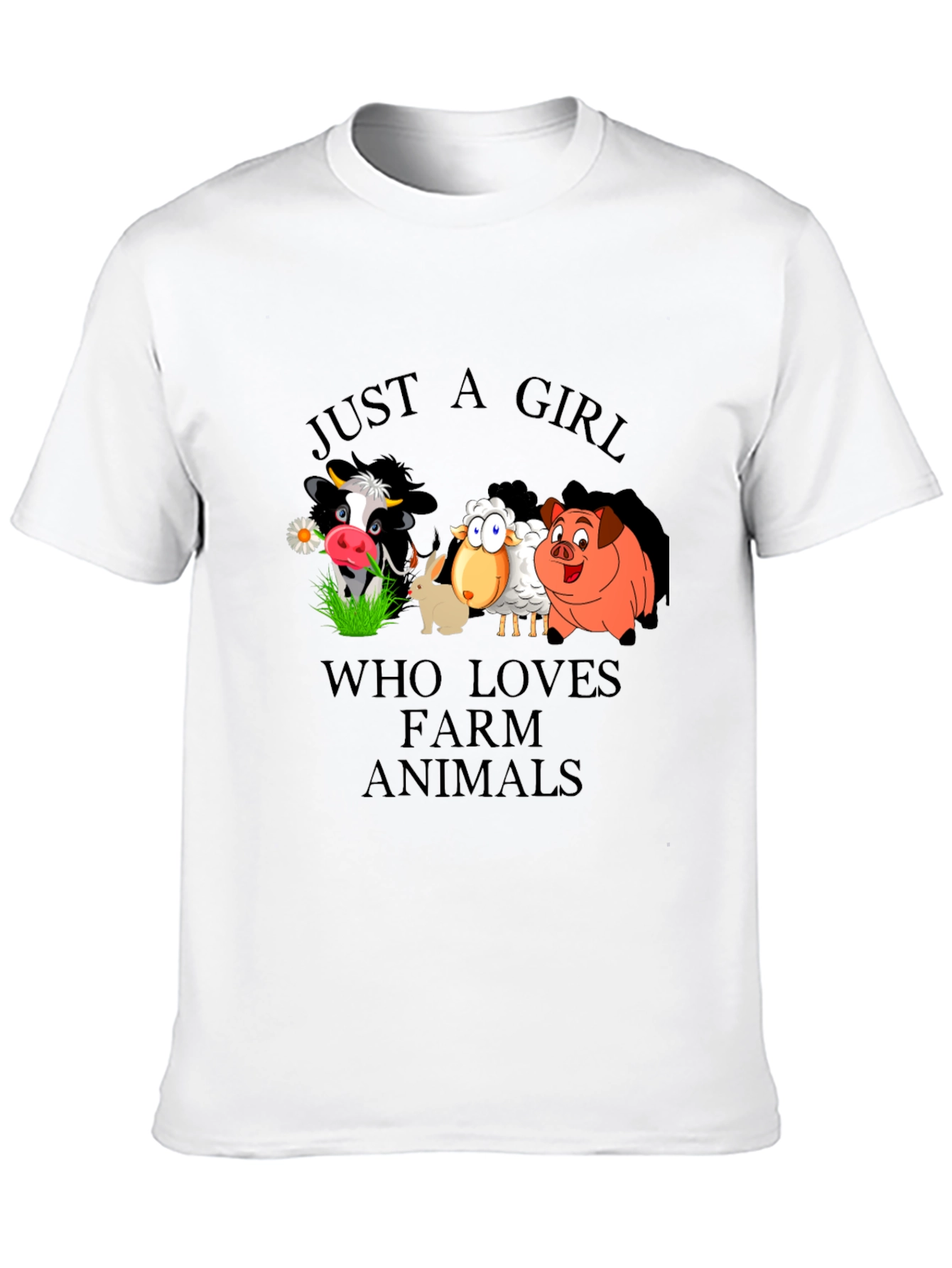 Farm Animal Lover Graphic T-Shirt
