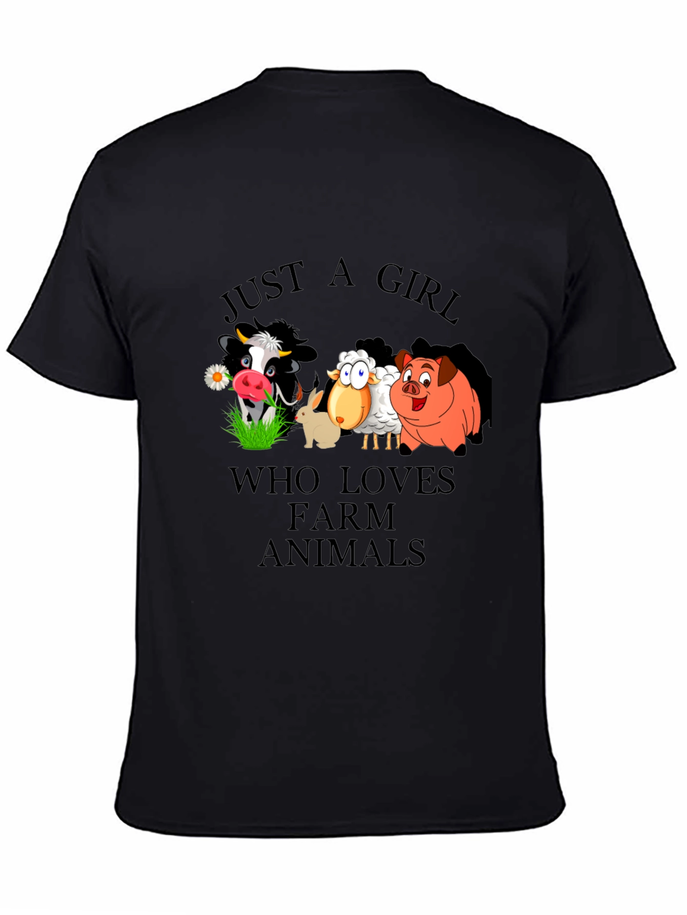 Farm Animal Lover Graphic T-Shirt