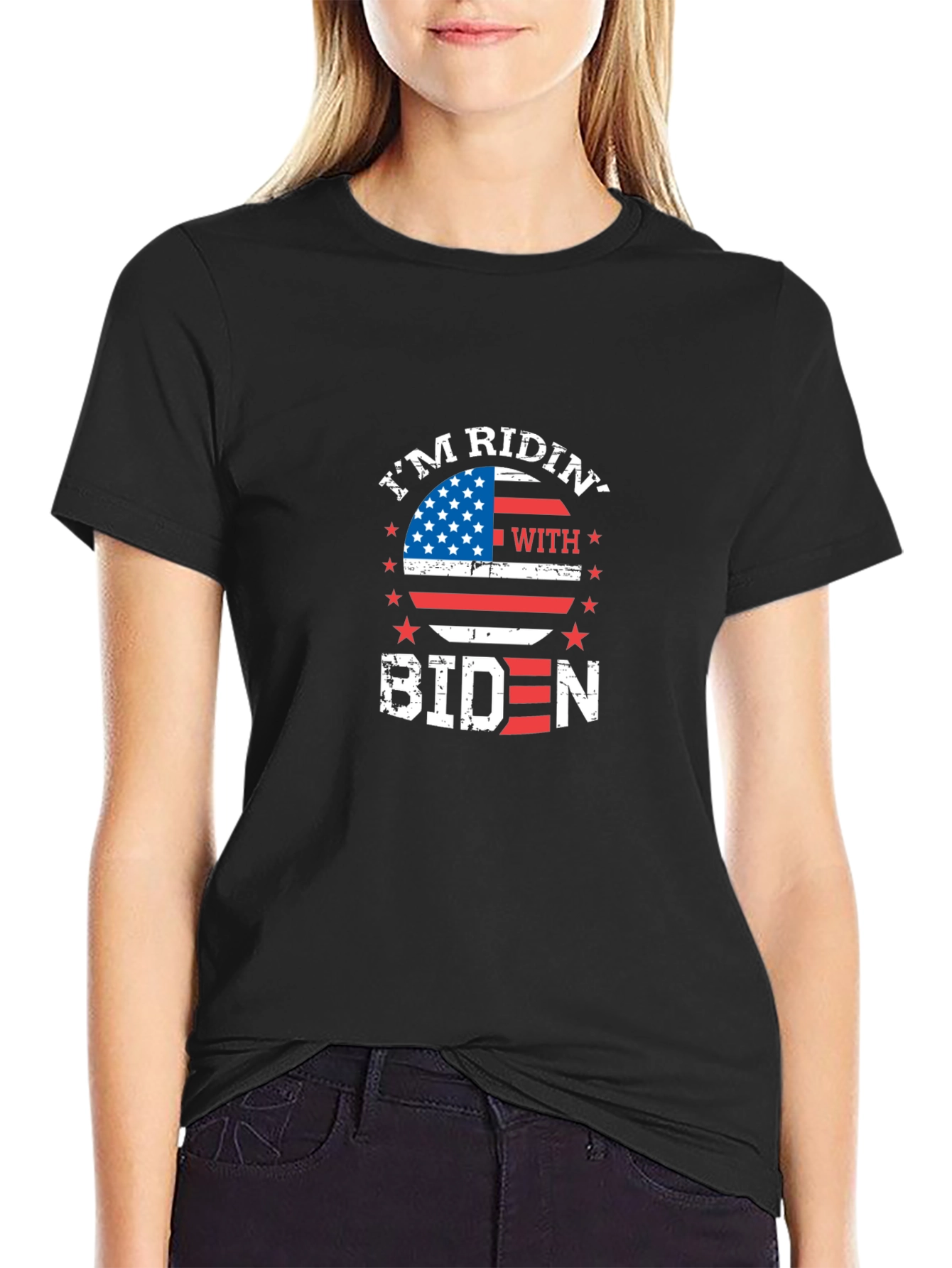 Im Ridin With Biden Graphic T-Shirt