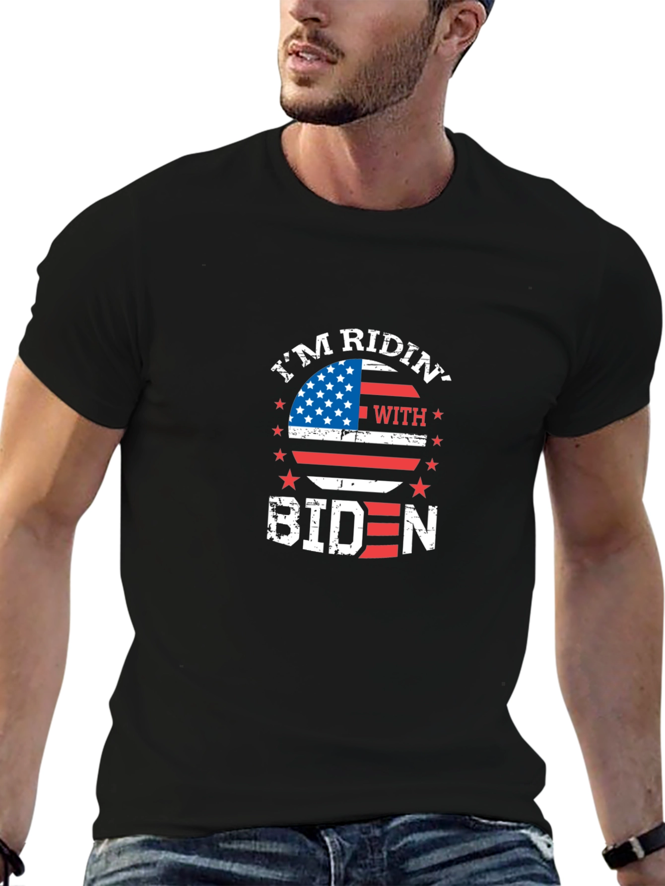 Im Ridin With Biden Graphic T-Shirt