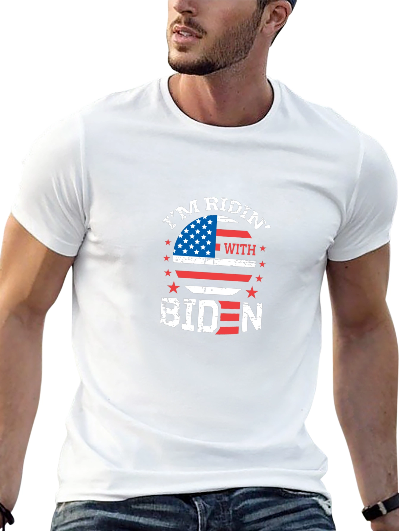 Im Ridin With Biden Graphic T-Shirt