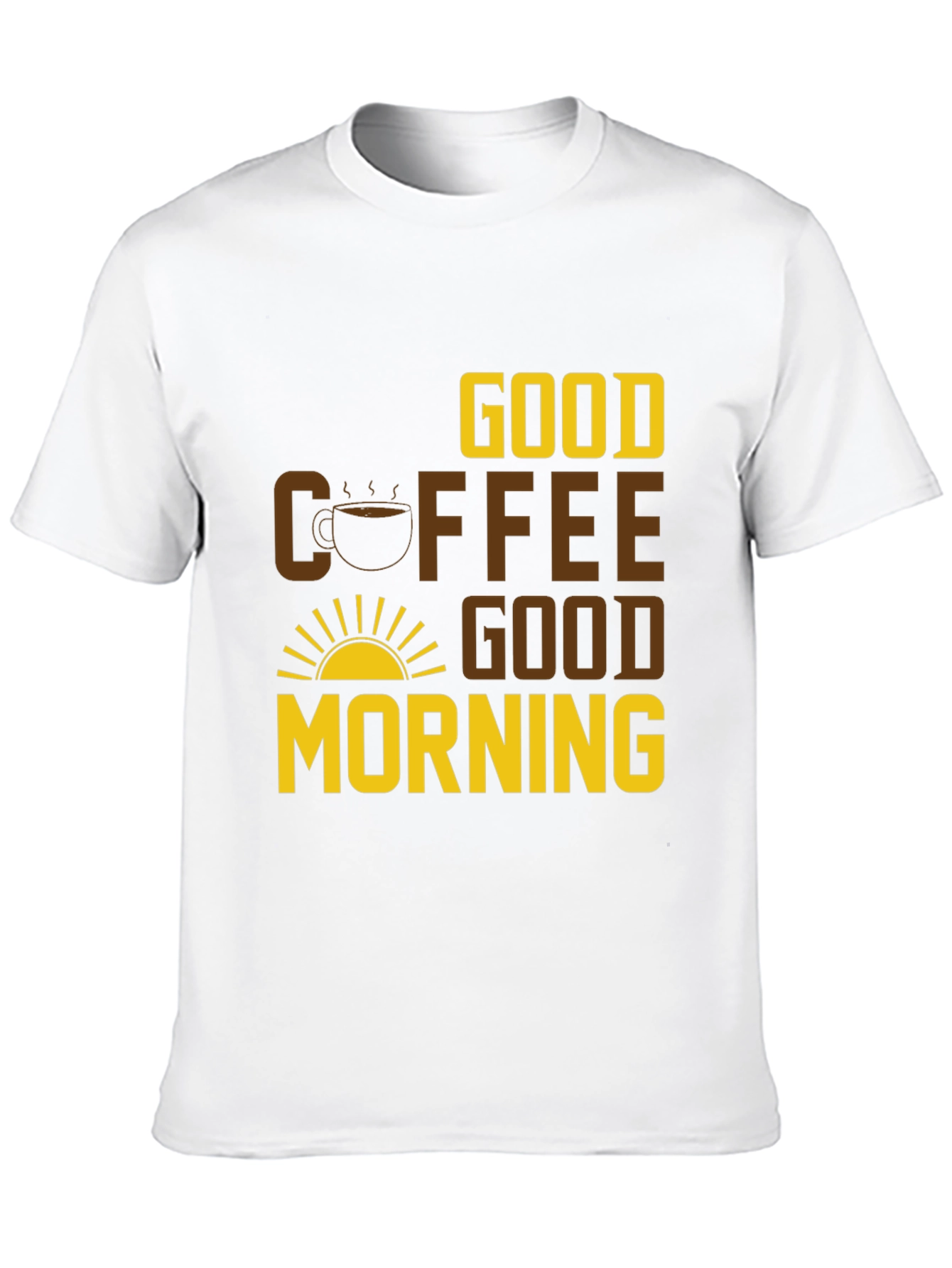 Good Coffee Good Morning Graphic Tee