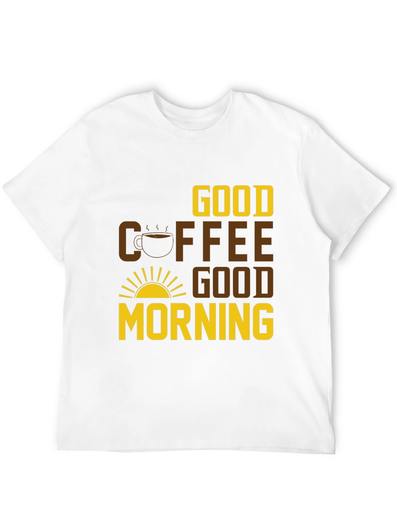 Good Coffee Good Morning Graphic Tee