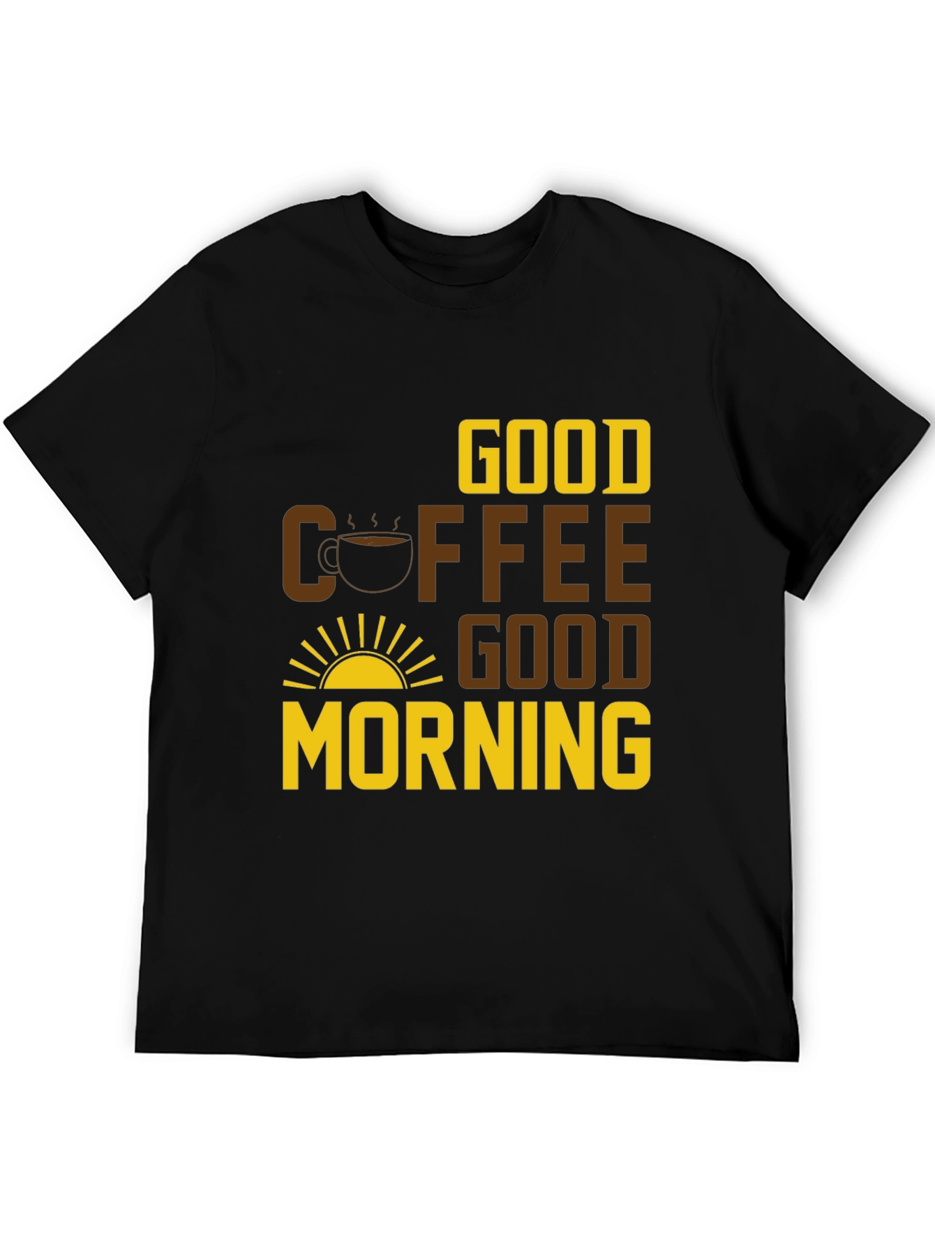 Good Coffee Good Morning Graphic Tee
