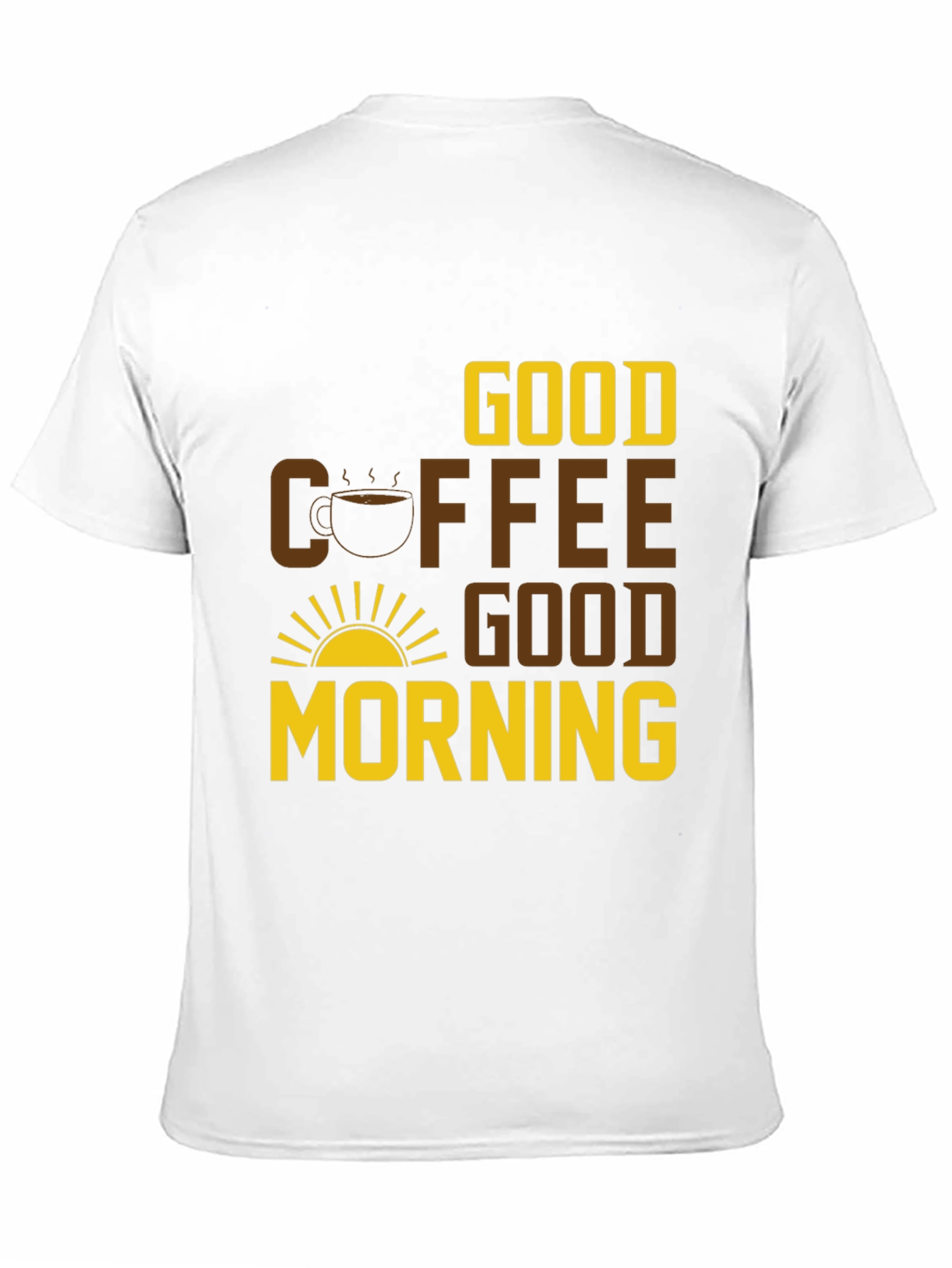 Good Coffee Good Morning Graphic Tee
