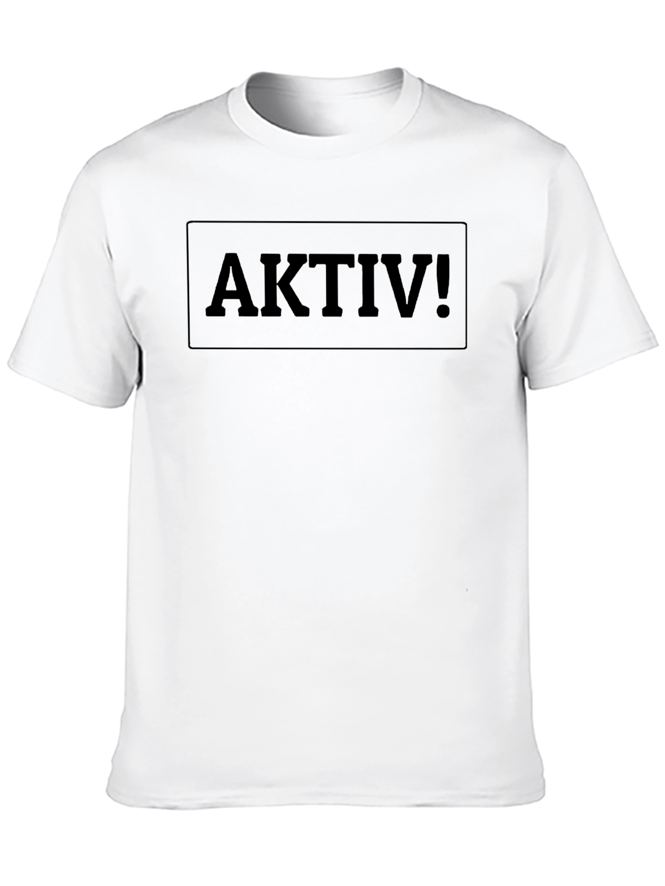 Aktiv! Black Graphic Tee